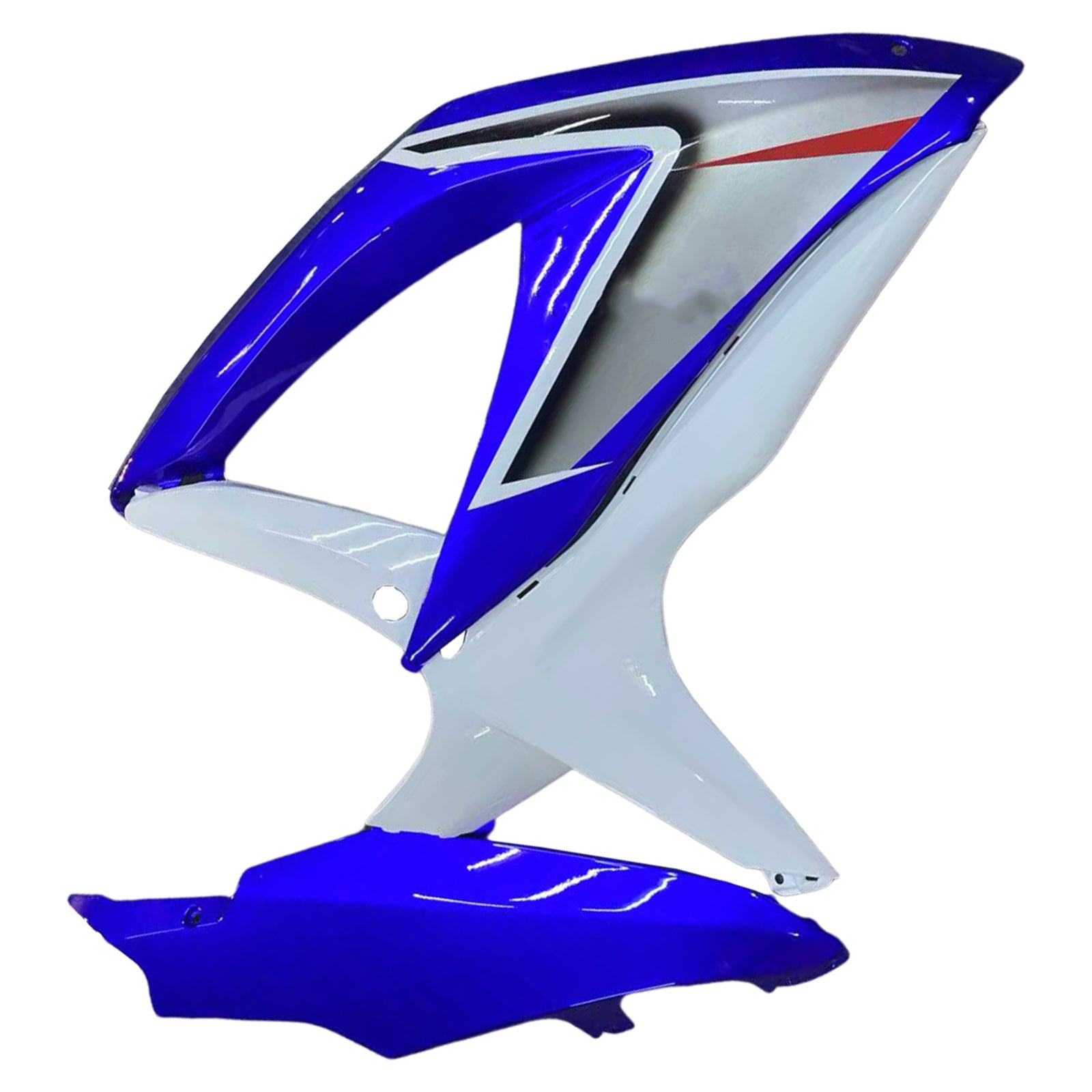페어링 2008-2010 스즈키 GSXR 600 750 화이트 &amp; 블루 GSXR 제네릭