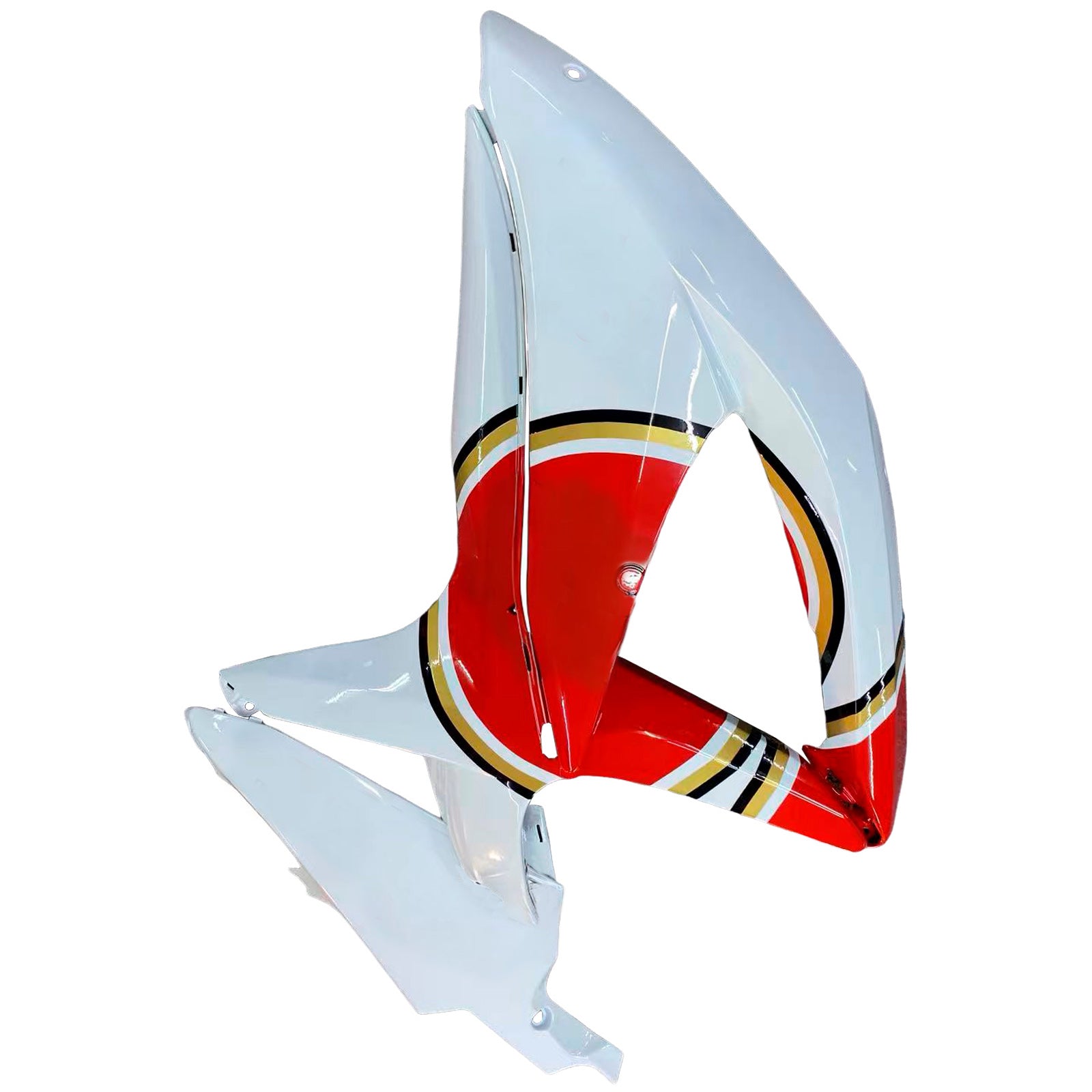Fairings 2008-2010 Suzuki GSXR 600 750 White Red Lucky Strike  Generic