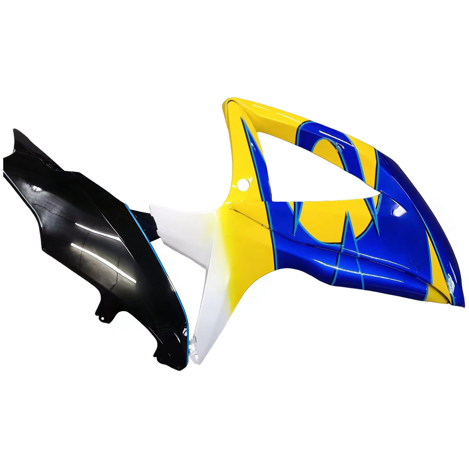 Fairings 2008-2010 Suzuki GSXR 600 750 Yellow Blue Alstare Corona