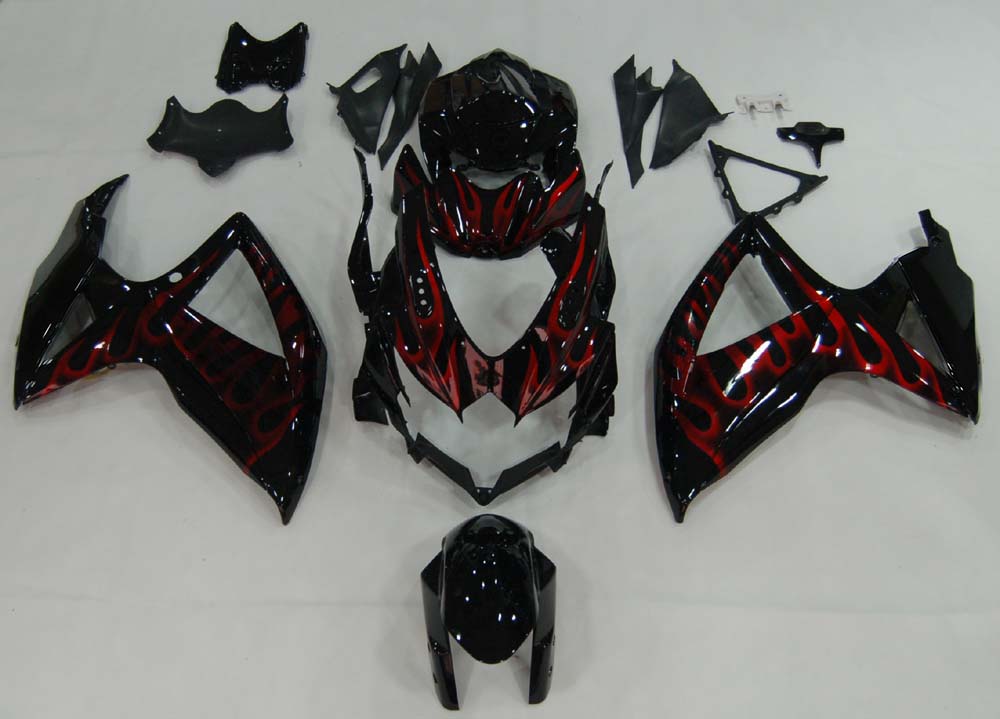 Injection Fairing Kit Bodywork Plastic ABS fit For Suzuki GSXR 600/750 2008-2009