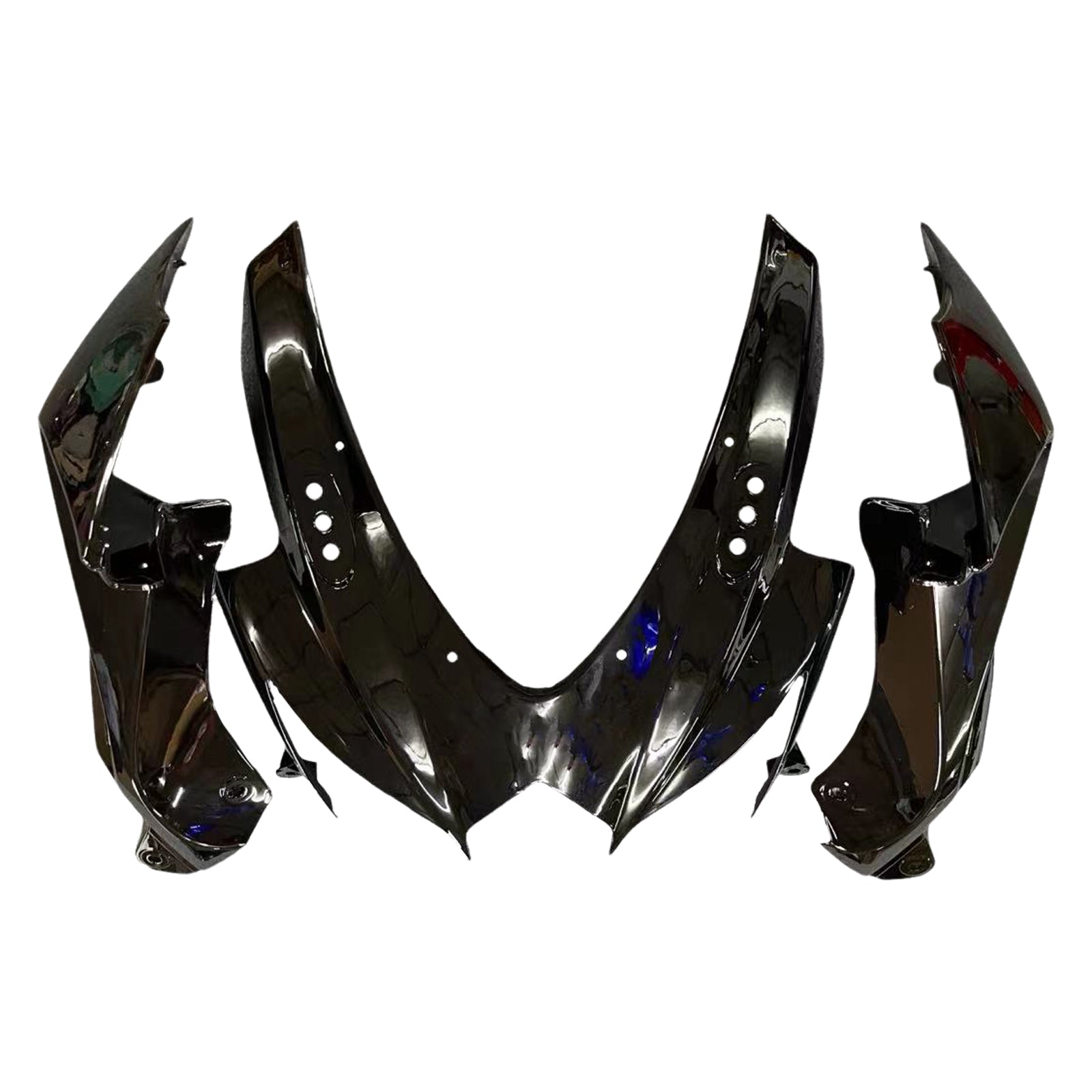 Fairings 2008-2010 Suzuki GSXR 600 750 All Black Suzuki  Generic