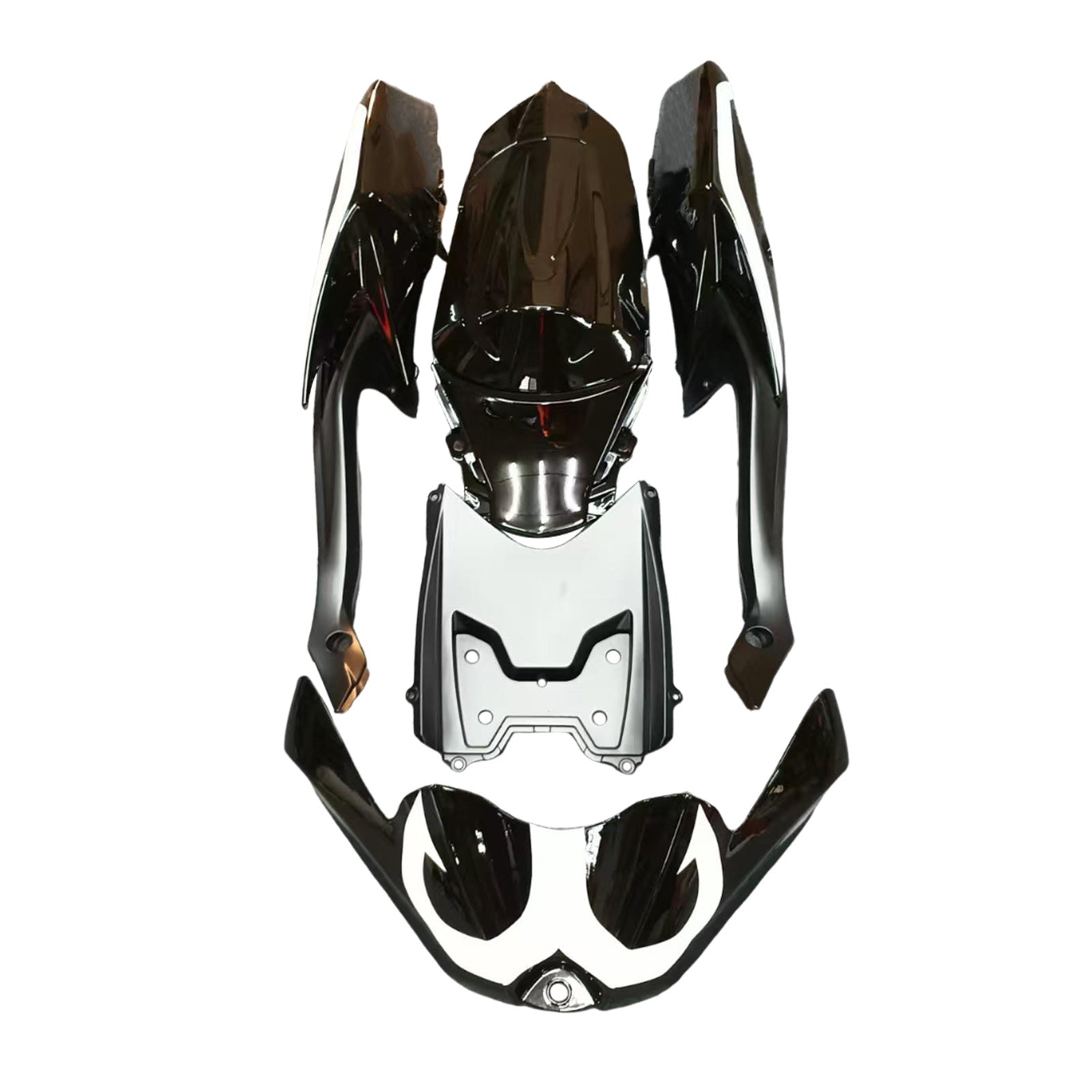 Fairings 2008-2010 Suzuki GSXR 600 750 Black Relentless  Generic