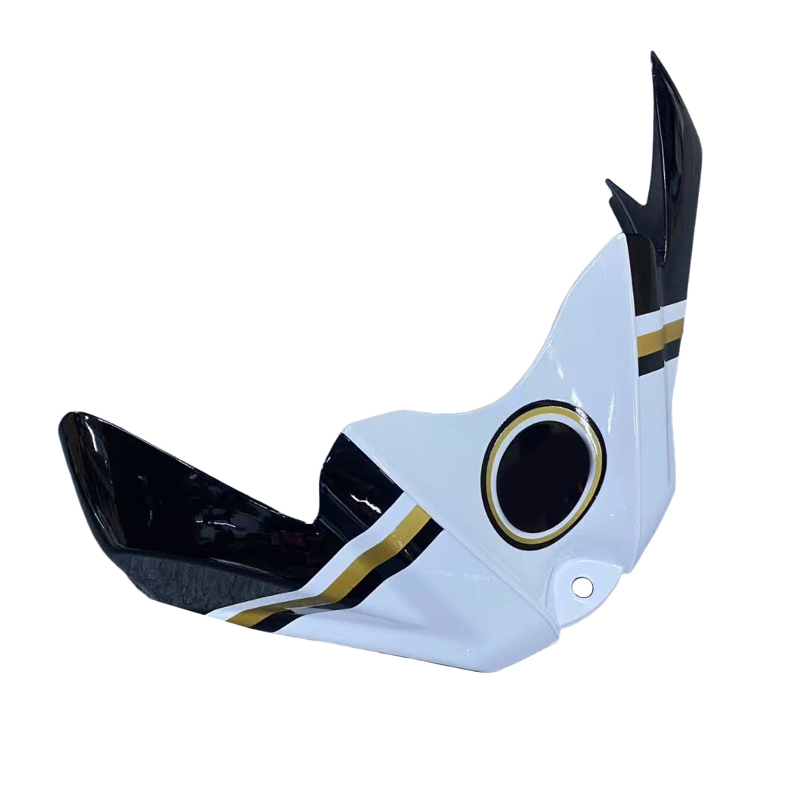 Carenados 2008-2010 Suzuki GSXR 600 750 Blanco Negro Lucky Strike Genérico