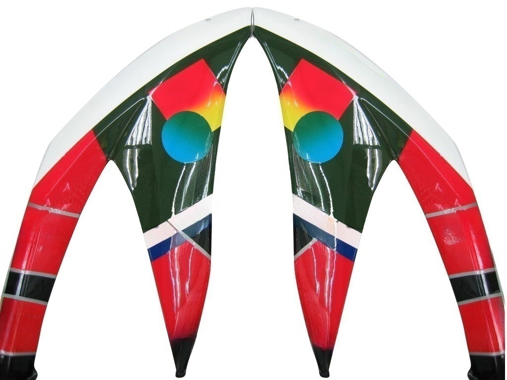 Fairings 2008-2010 Suzuki GSXR 600 750 Red Black No.34 Suzuki Generic