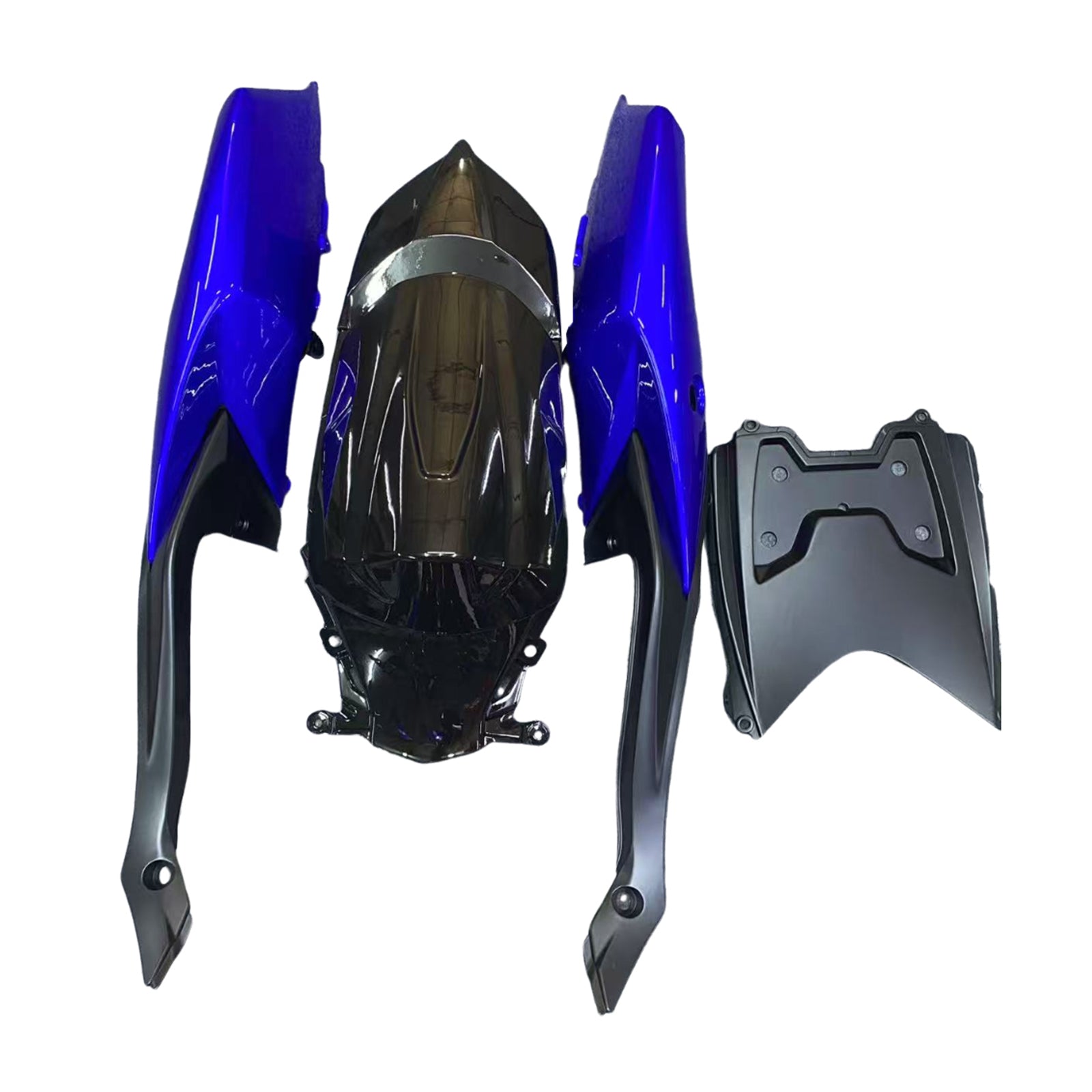 페어링 2008-2010 스즈키 GSXR 600 750 블루 블랙 GSXR 제네릭