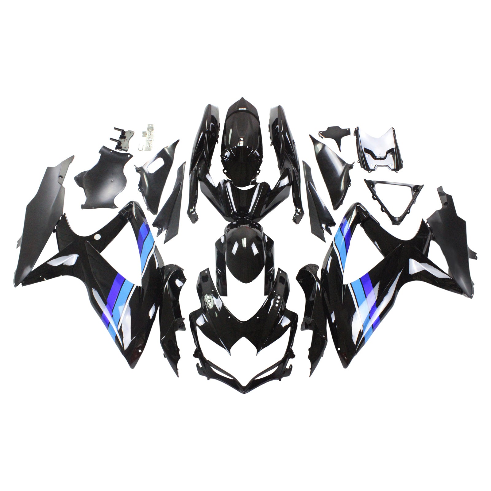 Suzuki GSXR 600/750 2008-2010 Fairing Kit Bodywork Plastic ABS K8