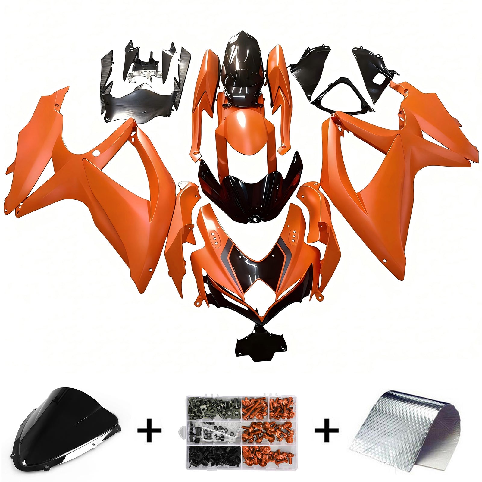 Suzuki GSXR 600/750 2008-2010 Fairing Kit Bodywork Plastic ABS K8