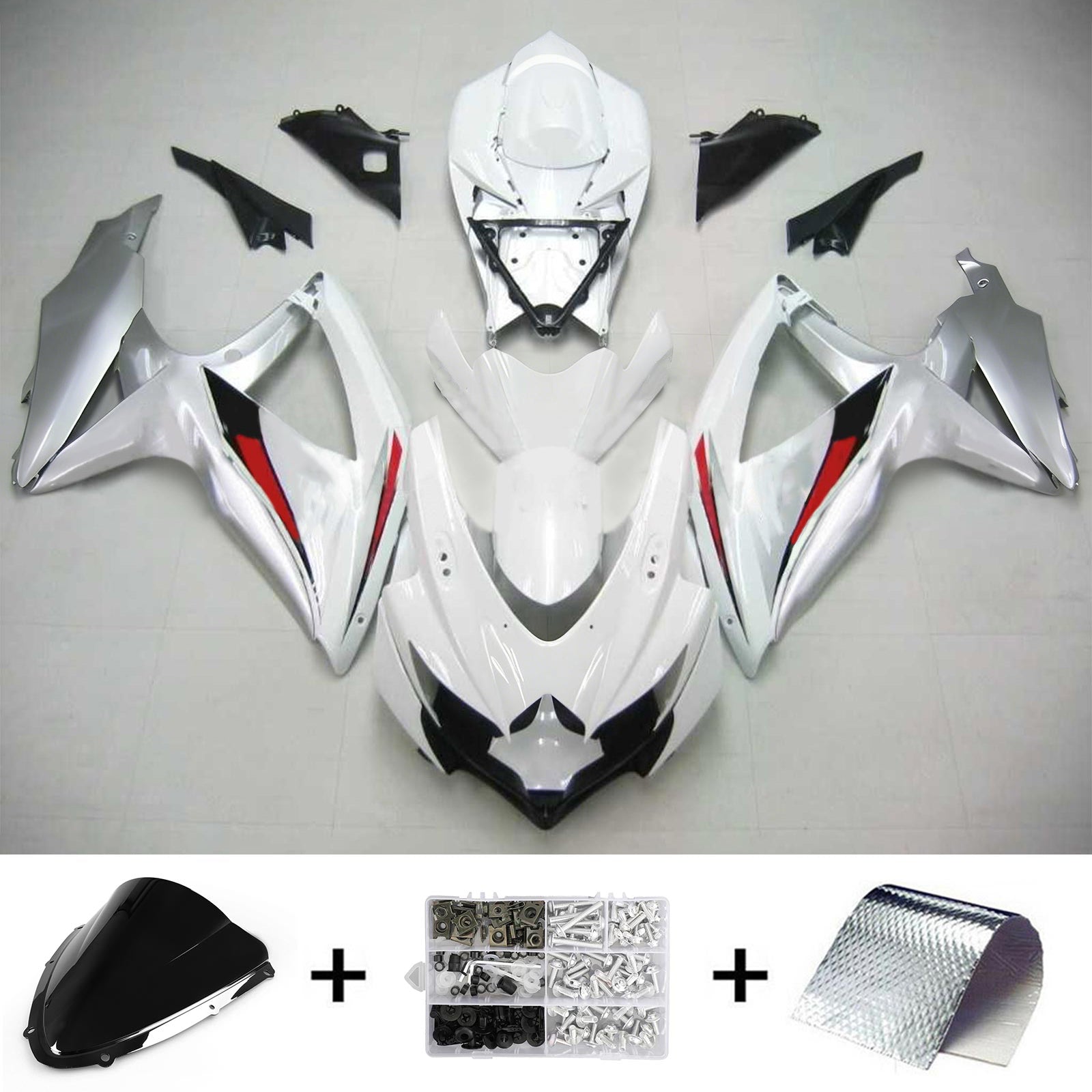 Suzuki GSXR 600/750 2008-2010 K8 Carenado Carenado Plastico ABS