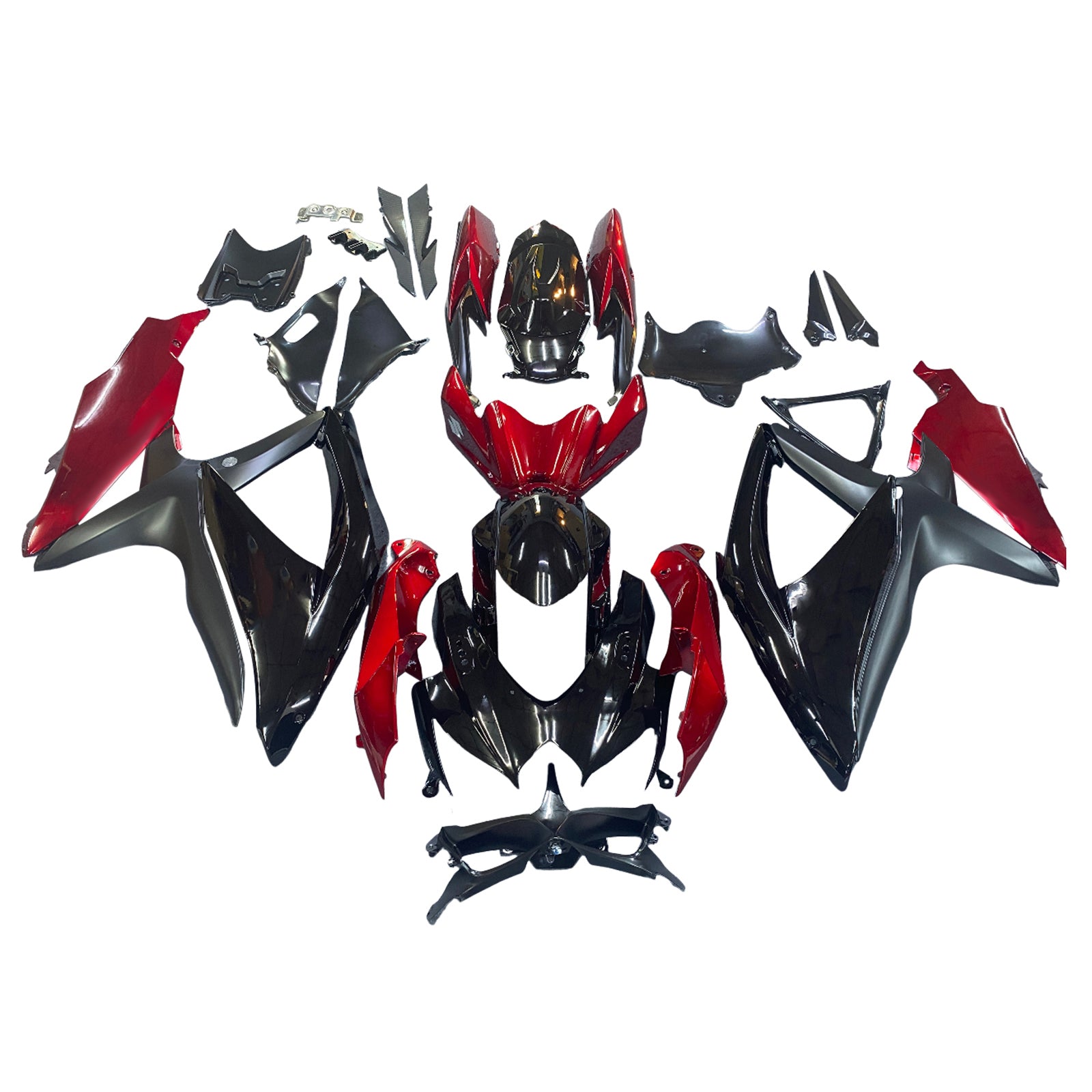 스즈키 GSXR 600/750 2008-2010 K8 페어링 키트 차체 플라스틱 복근