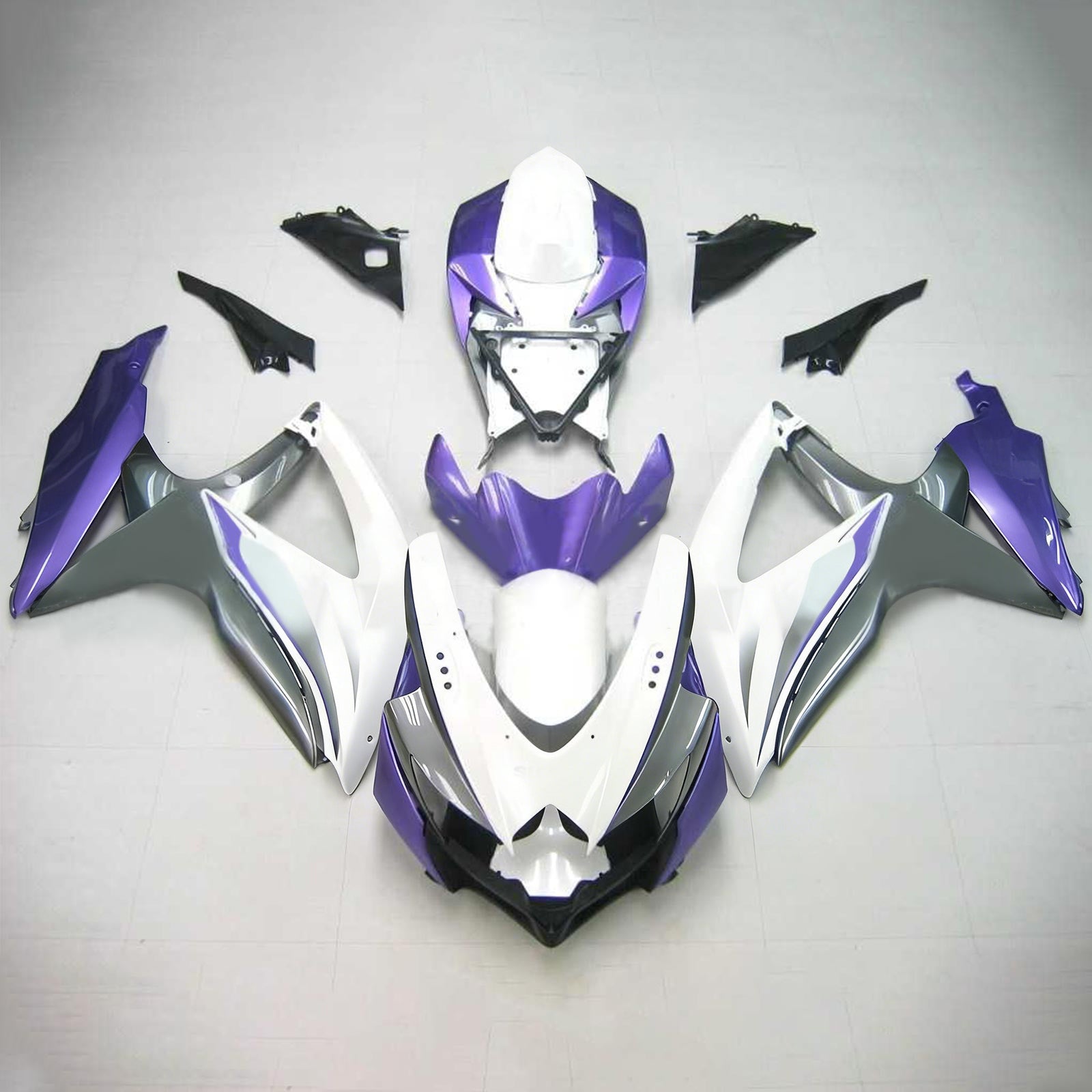 Suzuki GSXR 600/750 2008-2010 K8 Fairing Kit Bodywork Plastic ABS