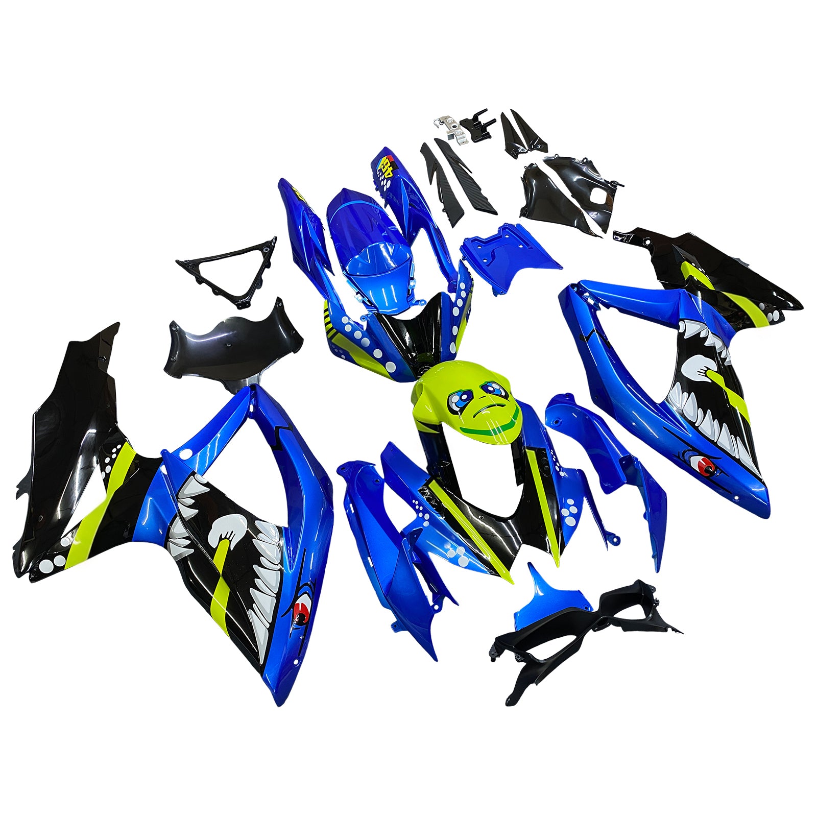 Suzuki GSXR 600/750 2008-2010 K8 Fairing Kit Bodywork Plastic ABS