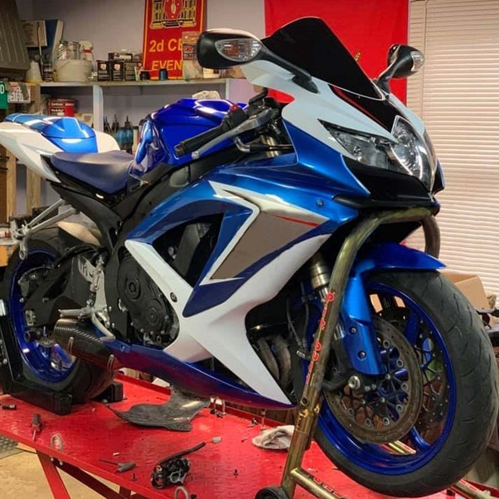 Suzuki GSXR 600/750 2008-2010 Fairing Kit Bodywork Plastic ABS K8