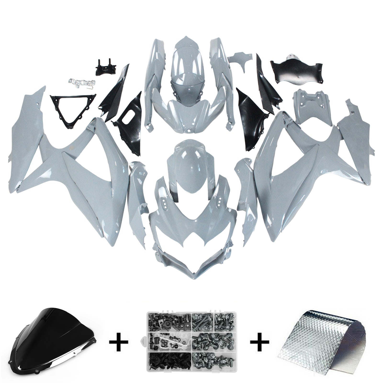 Suzuki GSXR 600/750 2008-2010 Fairing Kit Bodywork Plastic ABS K8
