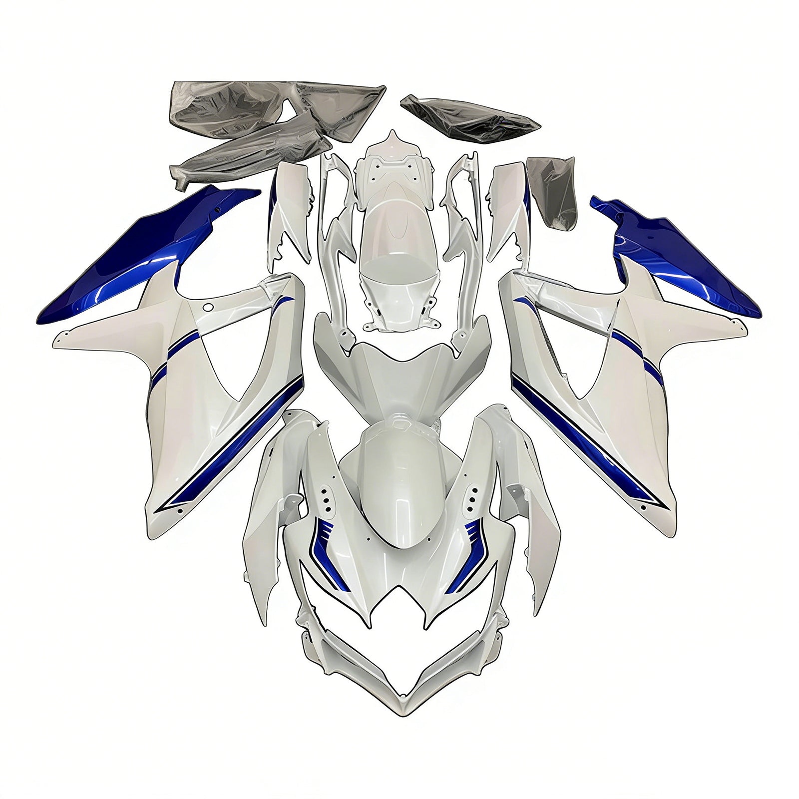 Suzuki GSXR 600/750 2008-2010 K8 Fairing Kit Bodywork Plastic ABS