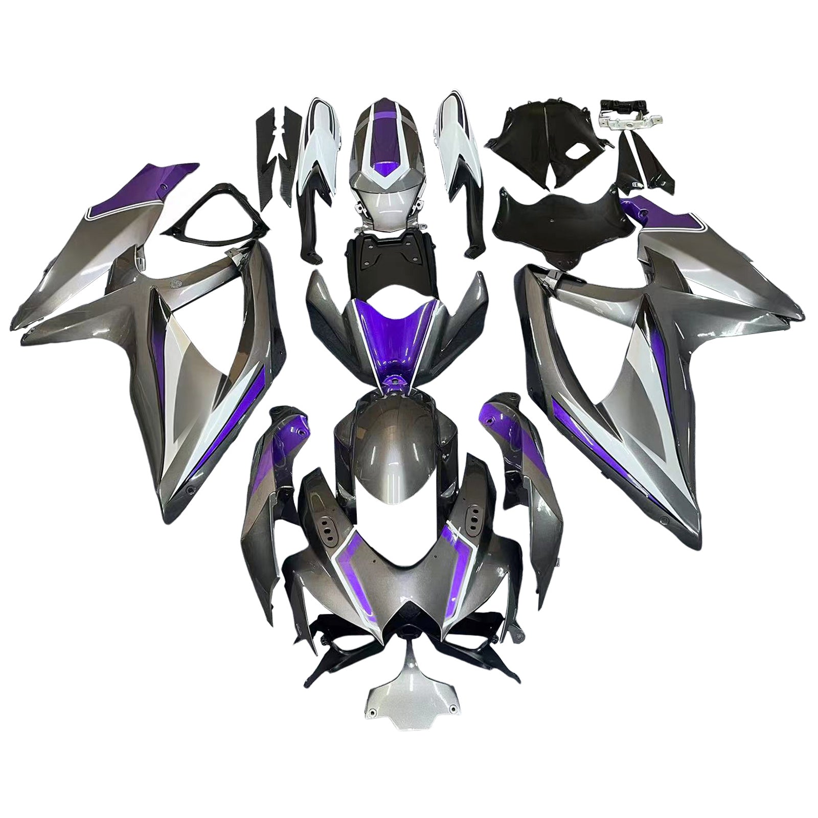 Suzuki GSXR 600/750 2008-2010 K8 Fairing Kit Bodywork Plastic ABS