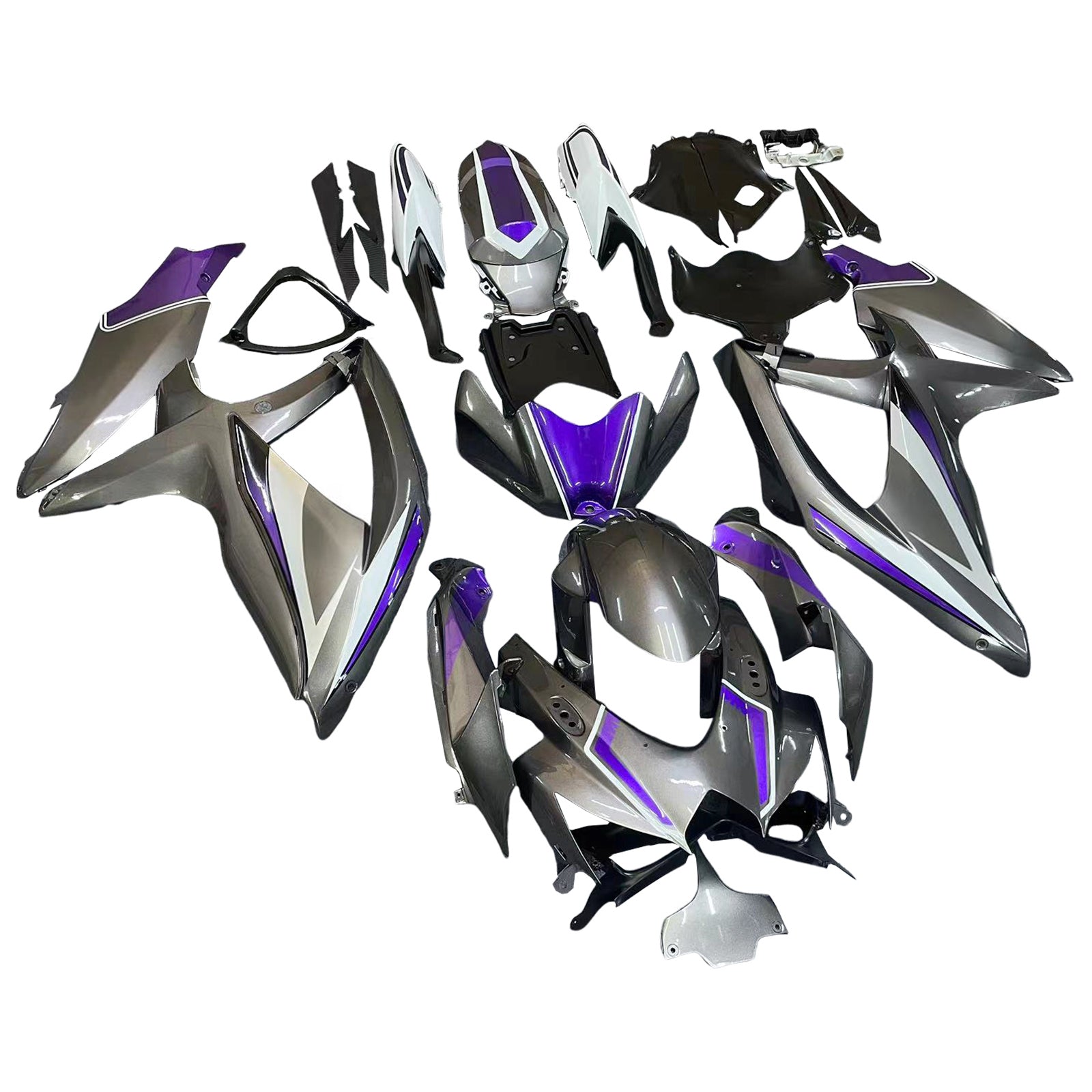 Suzuki GSXR 600/750 2008-2010 K8 Fairing Kit Bodywork Plastic ABS