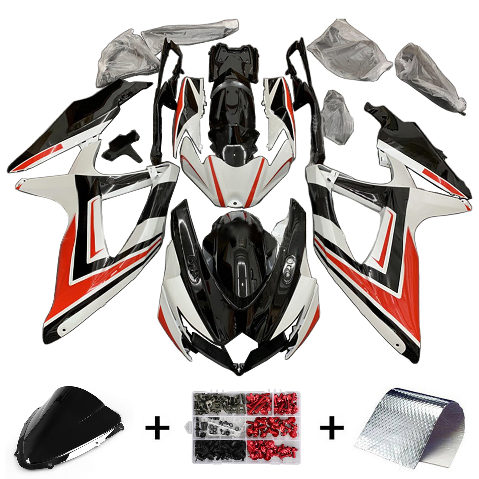 Suzuki GSXR 600/750 2008-2010 K8 Carenado Carenado Plastico ABS