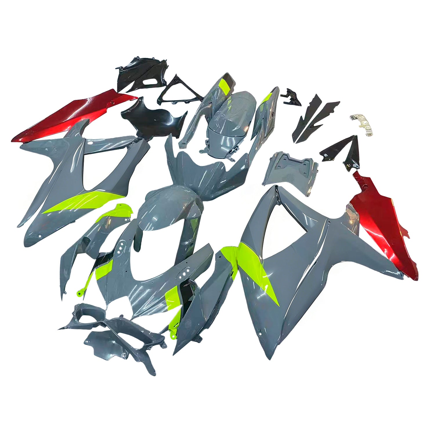 Suzuki GSXR 600/750 2008-2010 K8 Fairing Kit Bodywork Plastic ABS