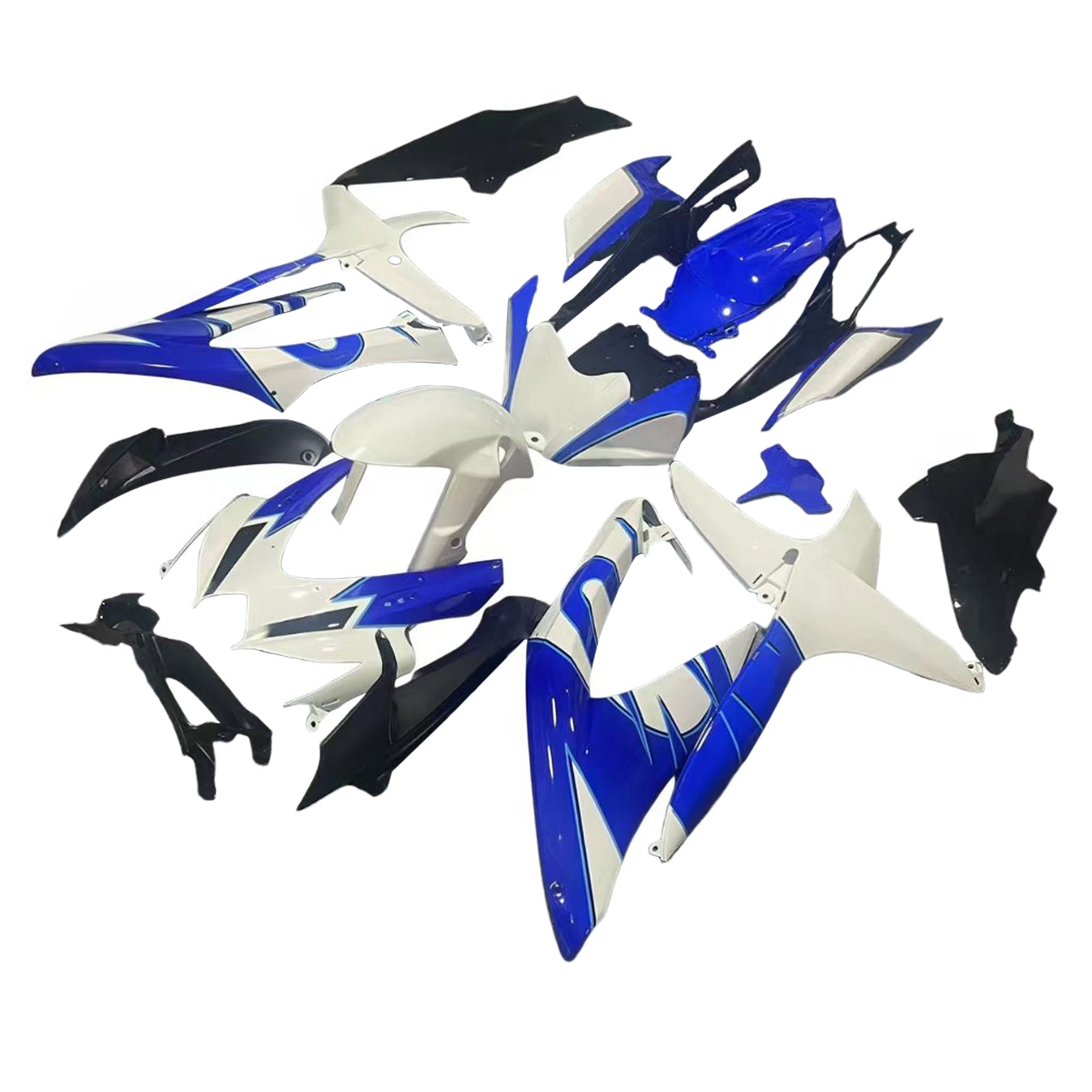 Amotopart Suzuki GSXR 600/750 2008-2010 K8 Fairing Kit Bodywork Plastic ABS