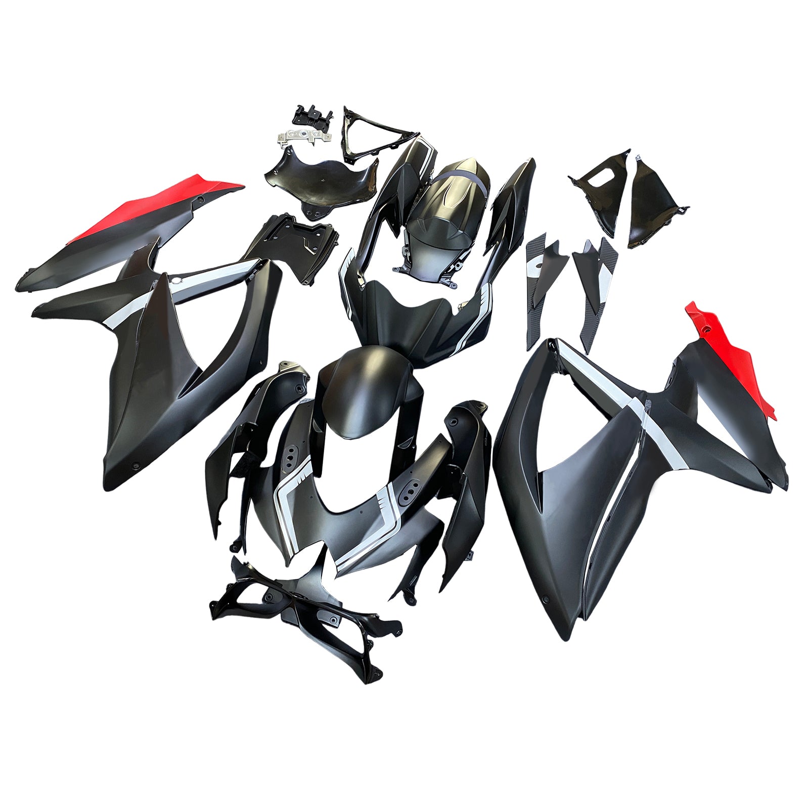 Amotopart Suzuki GSXR 600/750 2008-2010 K8 Fairing Kit Bodywork Plastic ABS