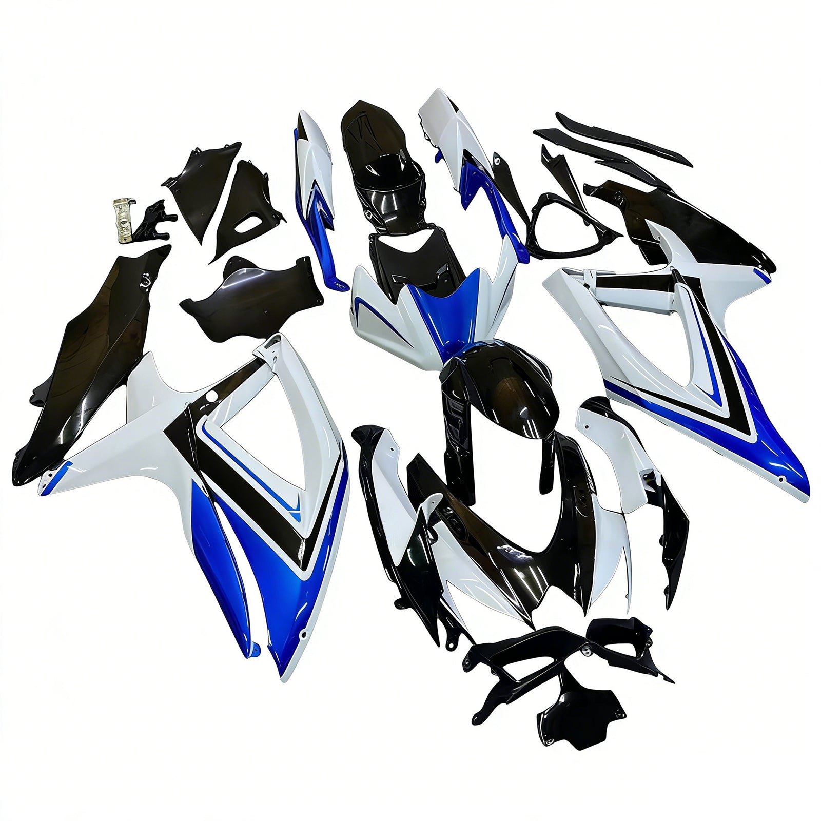 Amotopart Suzuki GSXR 600/750 2008-2010 K8 Fairing Kit Bodywork Plastic ABS