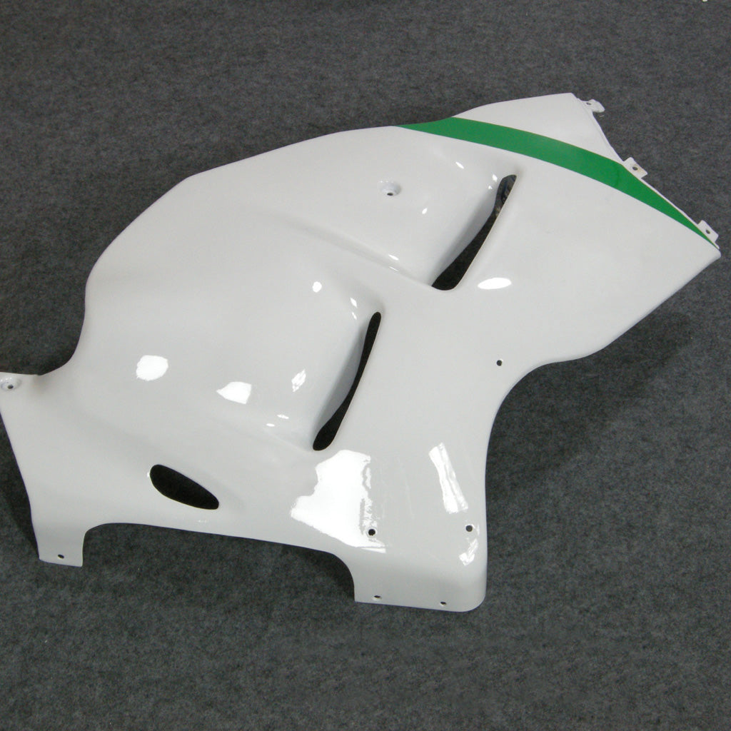 Fairings 1999-2007 Suzuki GSX1300 Hayabusa White Green Research47 Generic