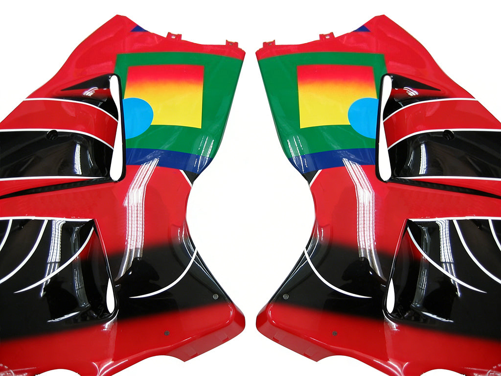 Fairings 1999-2007 Suzuki GSX1300 Hayabusa Red Black Jomo Generic