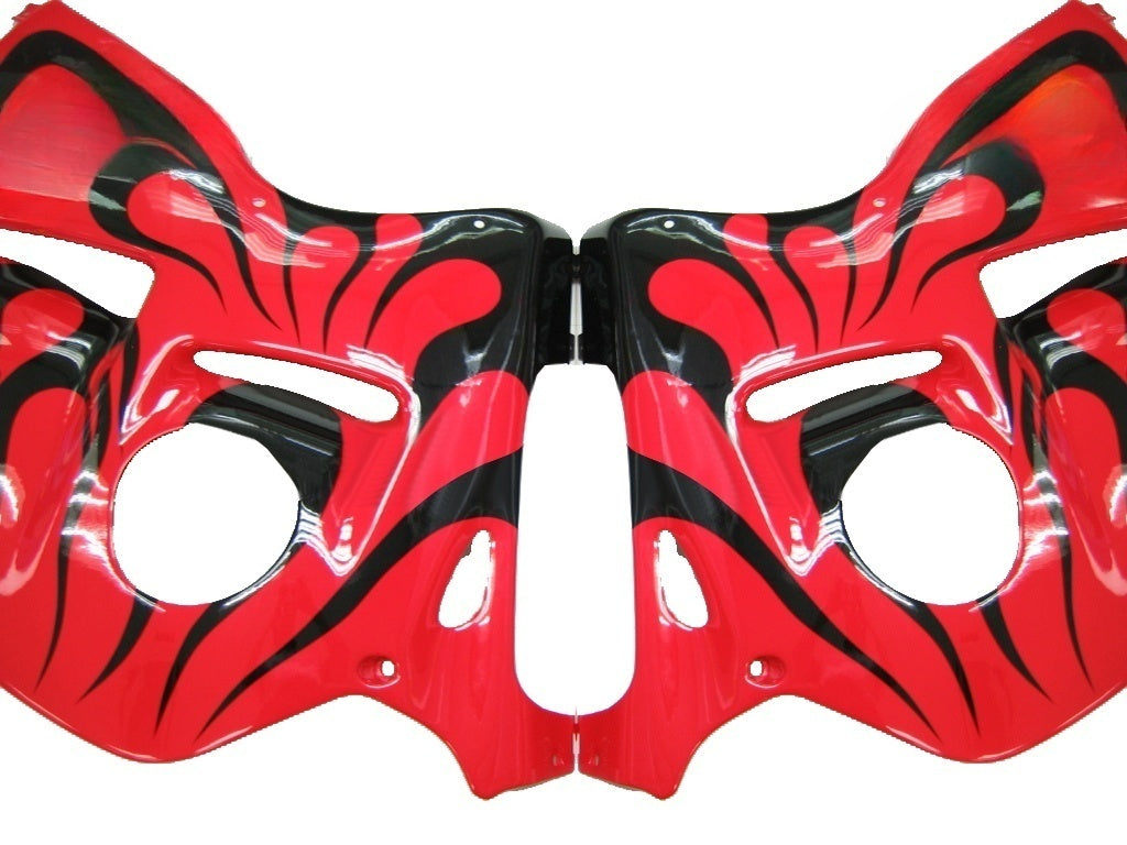 Carenados 1999-2007 Suzuki GSX1300 Hayabusa Rojo y Negro Llama Genérico