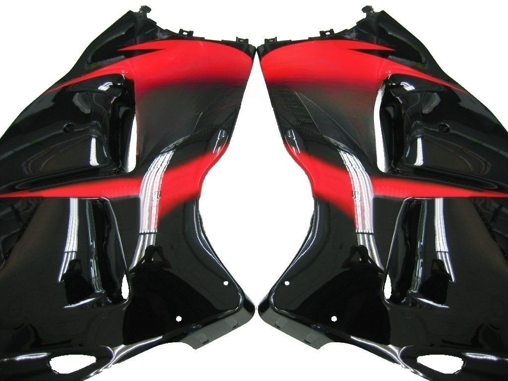Fairings 1999-2007 Suzuki GSX1300 Hayabusa Black and Red Hayabusa Generic