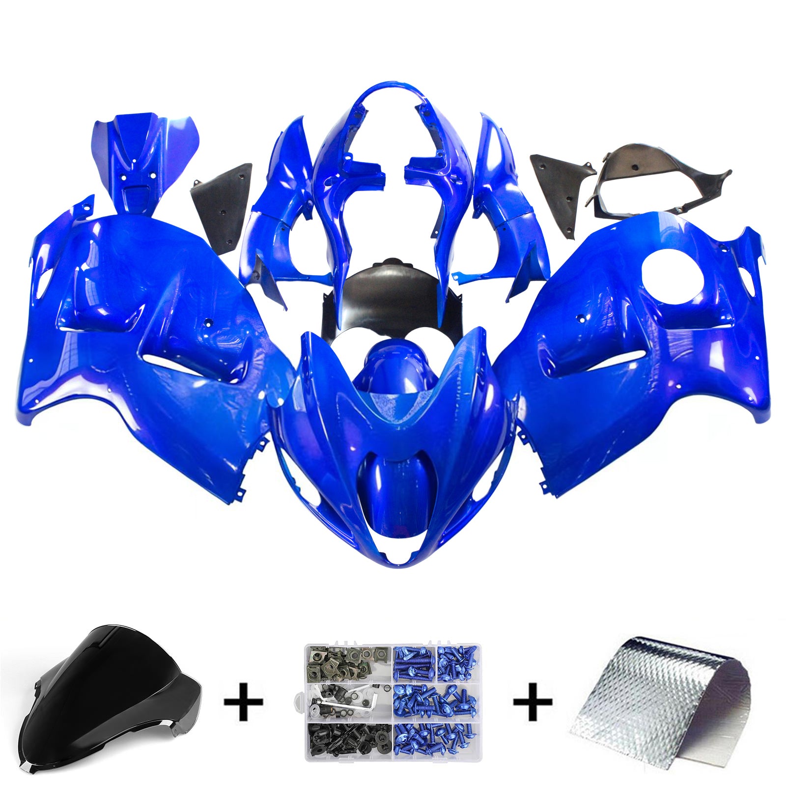 Suzuki Hayabusa GSXR1300 1999-2007 Fairing Kit Bodywork Plastic ABS
