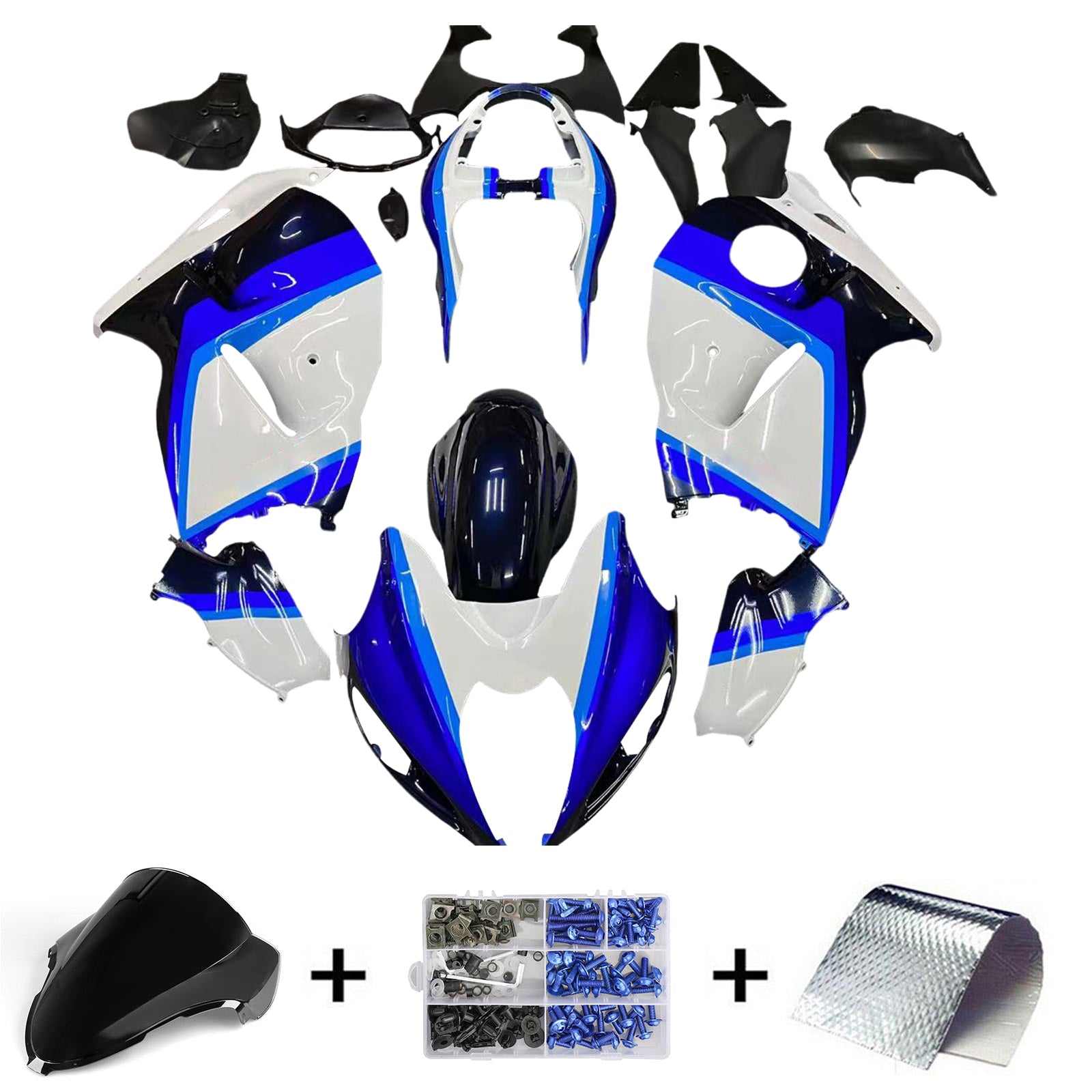Suzuki Hayabusa GSXR1300 1999-2007 Kit Carenado Carrocería Plástico ABS