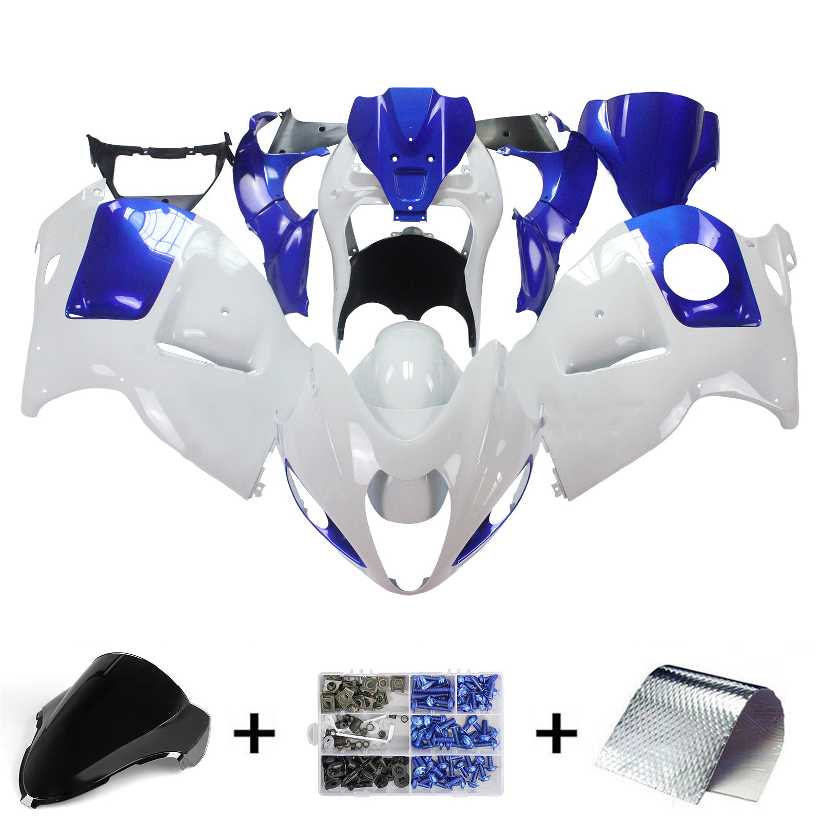 Suzuki Hayabusa GSXR1300 1999-2007 Fairing Kit Bodywork Plastic ABS