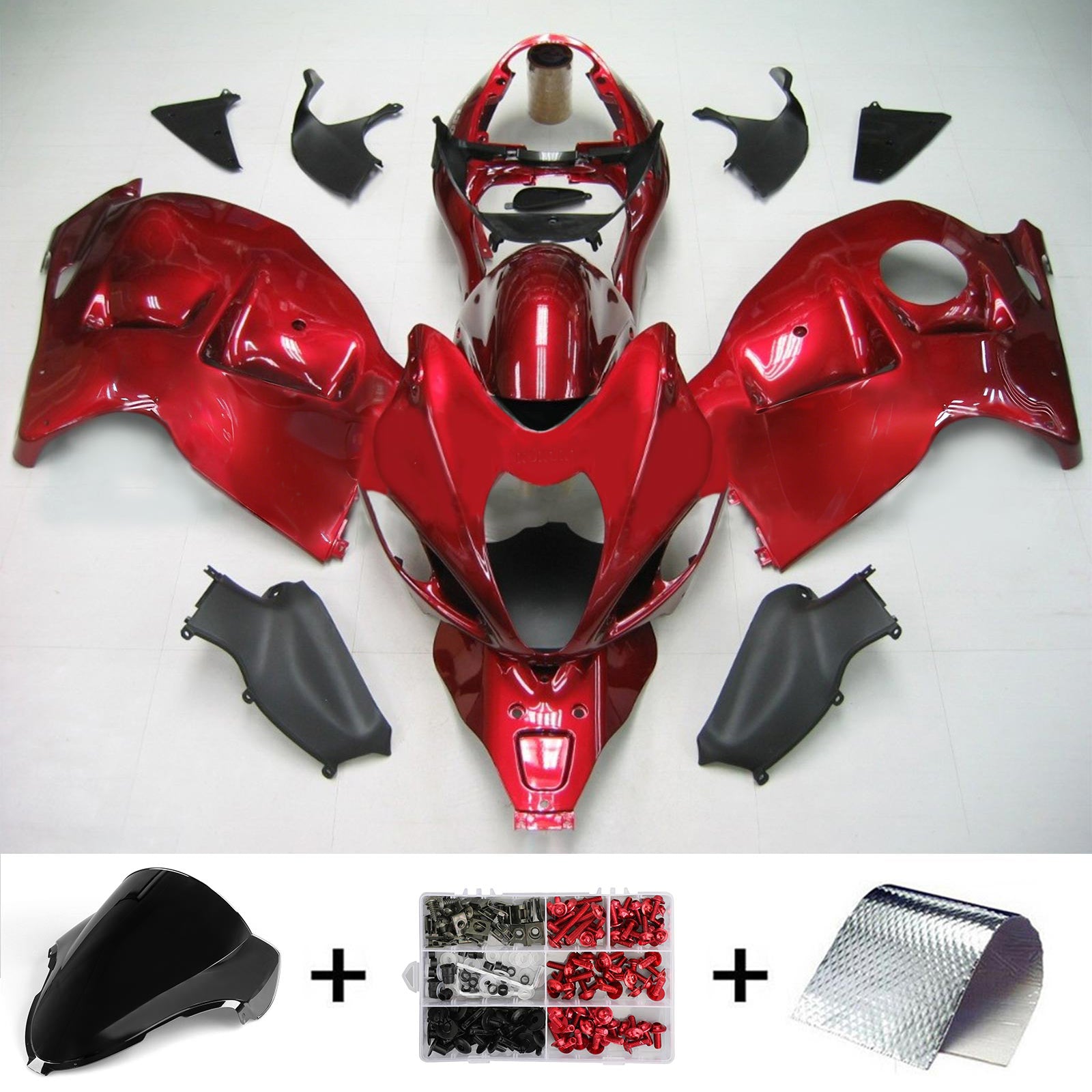 Suzuki Hayabusa GSXR1300 1999-2007 Fairing Kit Bodywork Plastic ABS