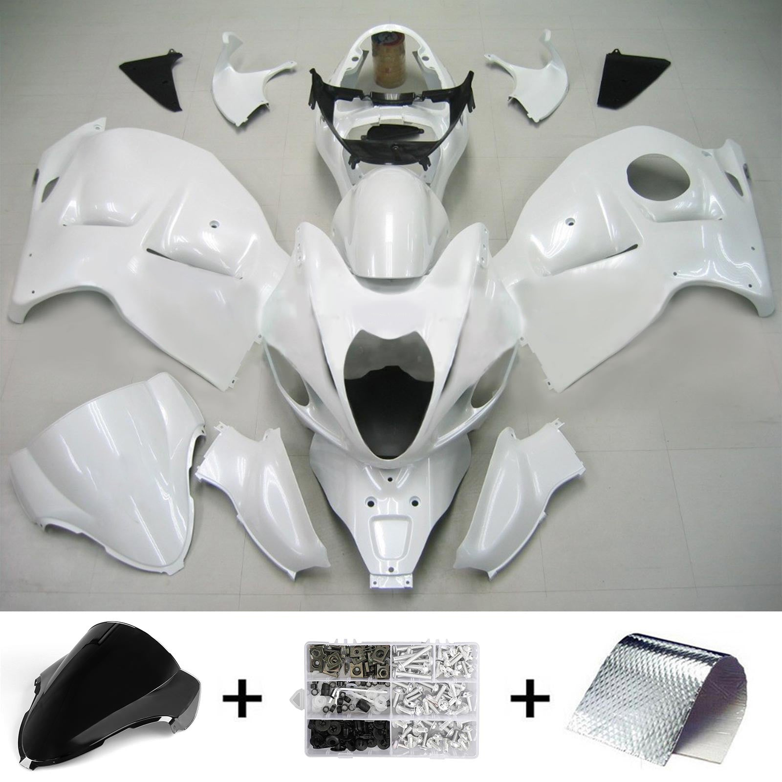 Suzuki Hayabusa GSXR1300 1999-2007 Kit Carenado Carrocería Plástico ABS