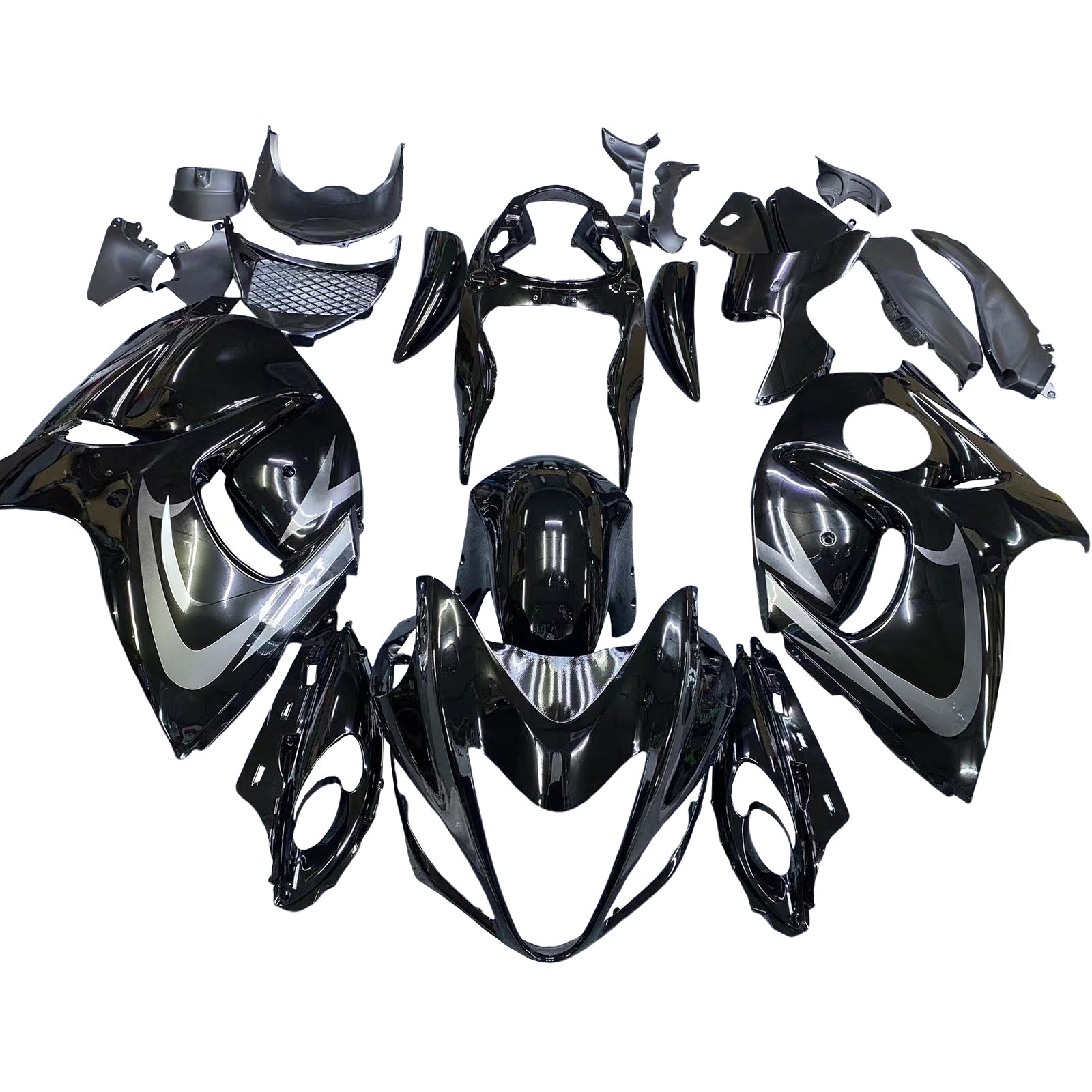 Fairings Suzuki GSX 1300 Hayabusa All Black Hayabusa   (2008-2020) Generic