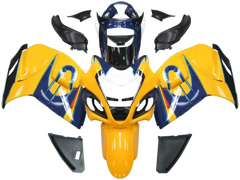Carenados 2008-2020 Suzuki GSX 1300 Hayabusa Amarillo Azul Alstare Corona Genérico