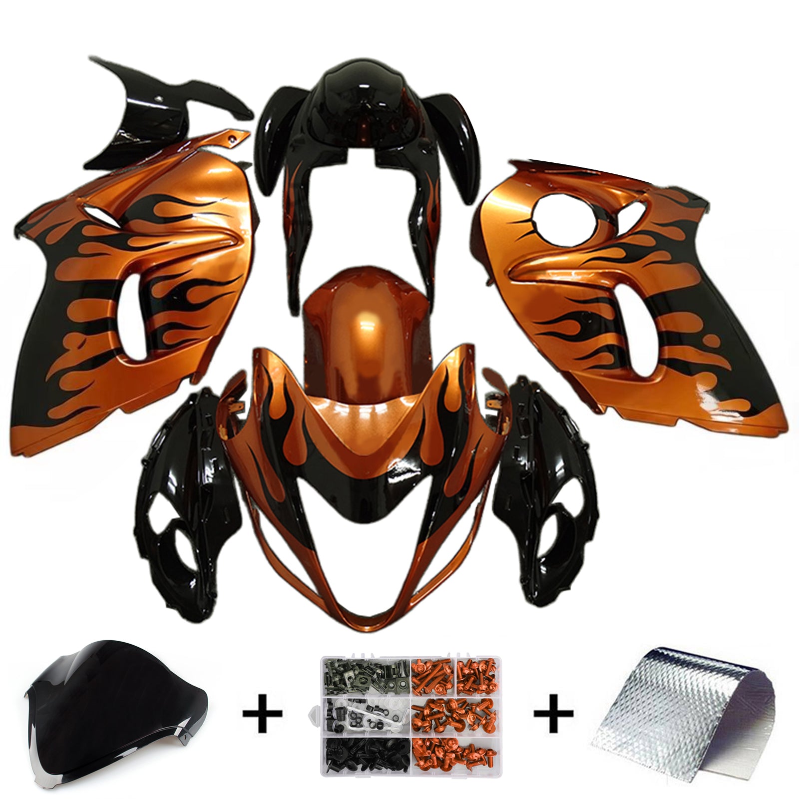 Suzuki Hayabusa GSX1300R 2008-2020 Kit Carenado Carrocería Plástico ABS