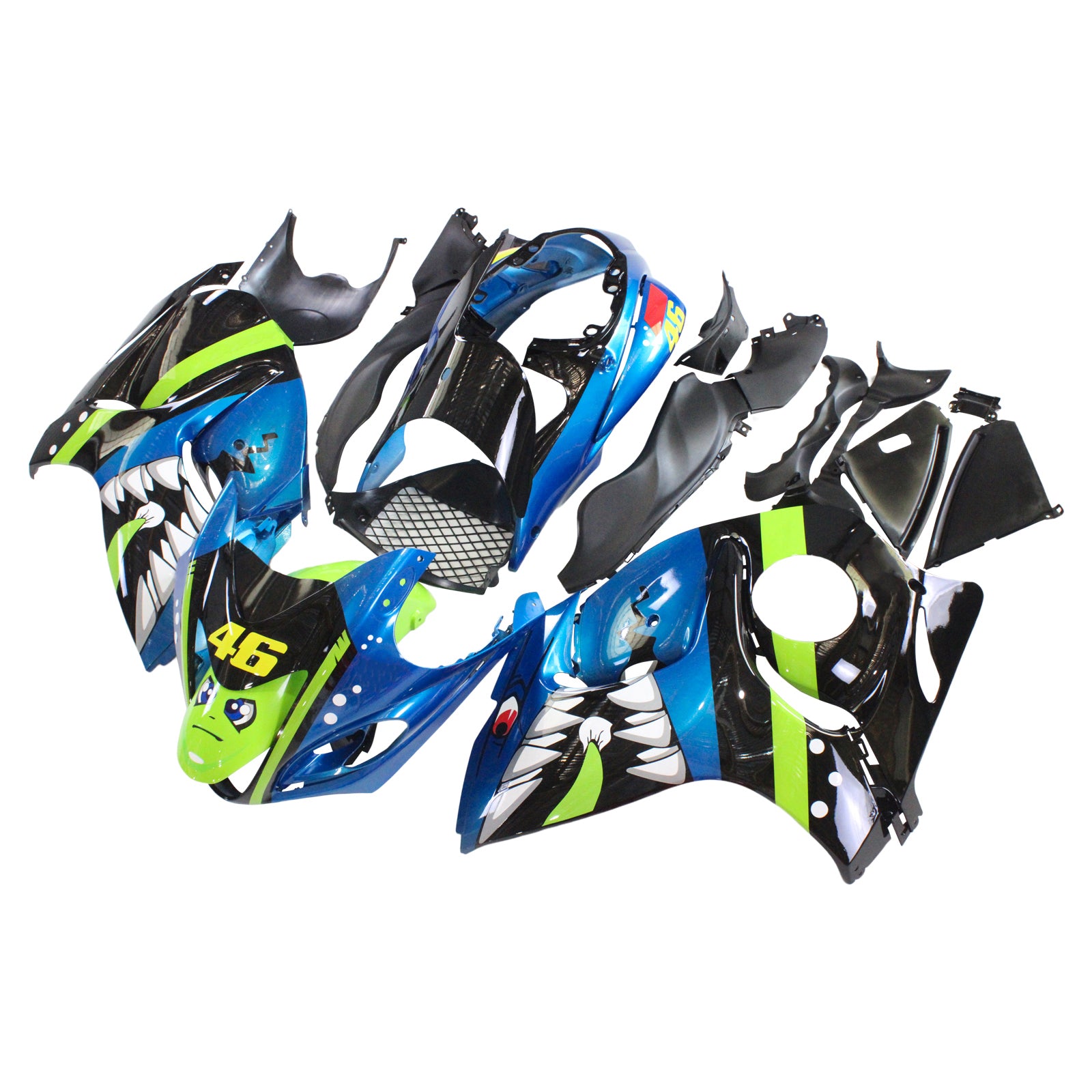 Suzuki Hayabusa GSXR1300 2008-2020 Fairing Kit Bodywork Plastic ABS