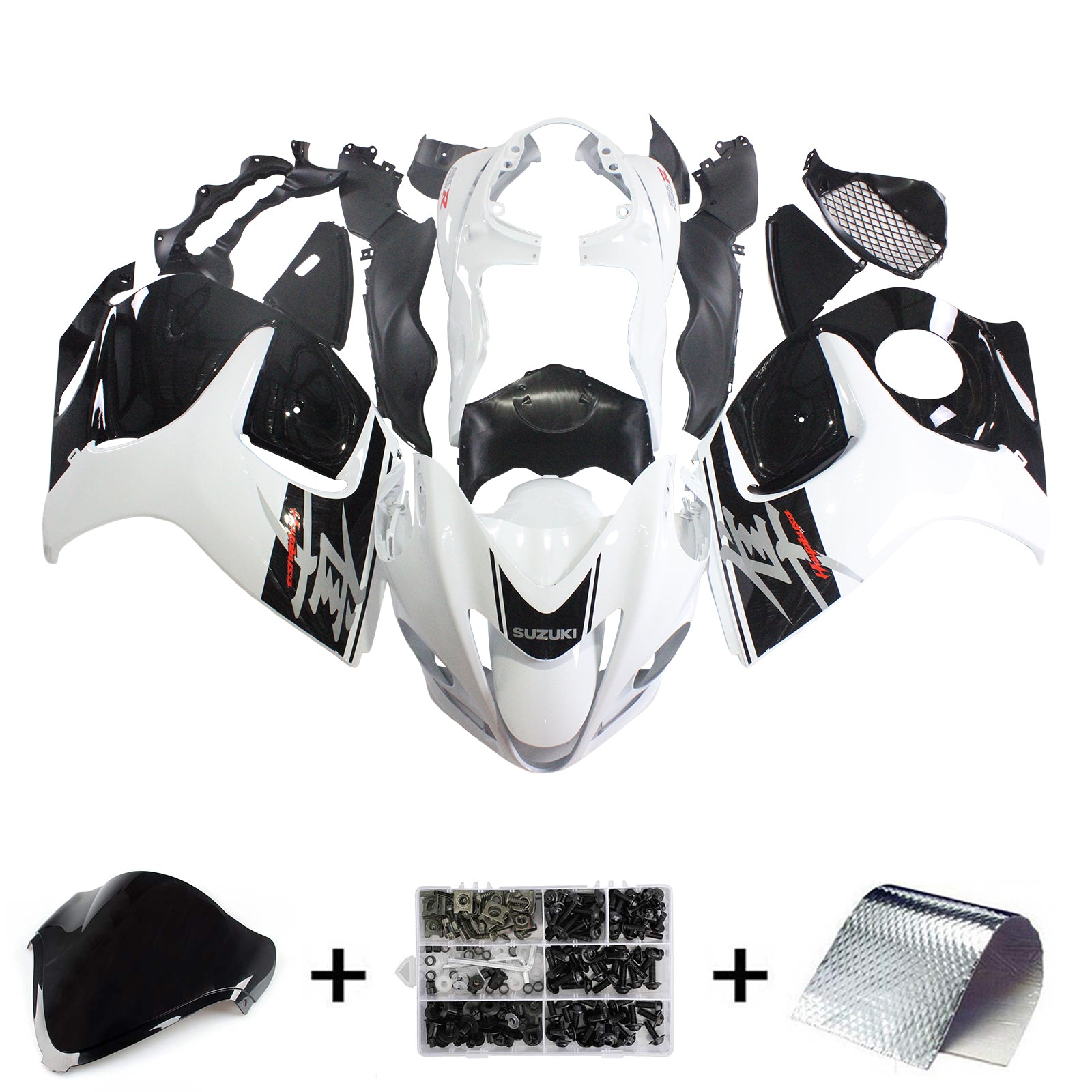 Suzuki Hayabusa GSXR1300 2008-2020 Fairing Kit Bodywork Plastic ABS