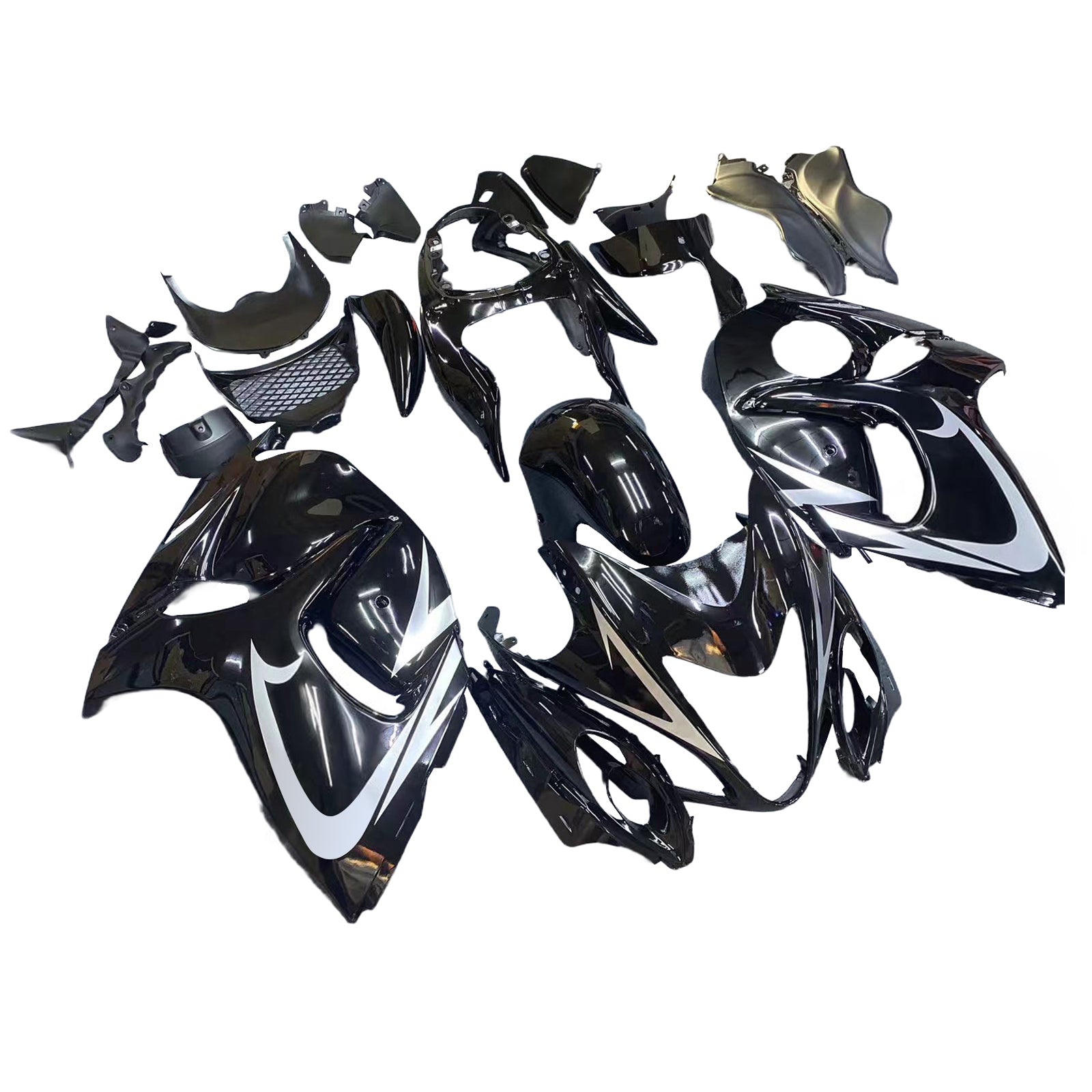Amotopart Suzuki Hayabusa GSX1300R 2008-2020 Fairing Kit Bodywork Plastic ABS