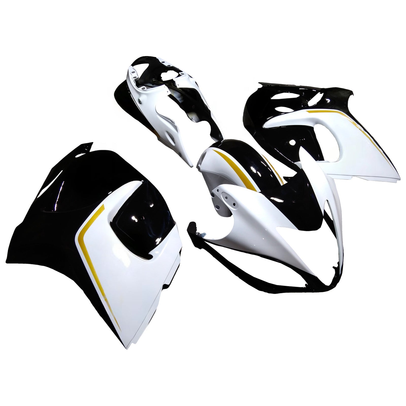 Amotopart Suzuki Hayabusa GSX1300R 2008-2020 Fairing Kit Bodywork Plastic ABS