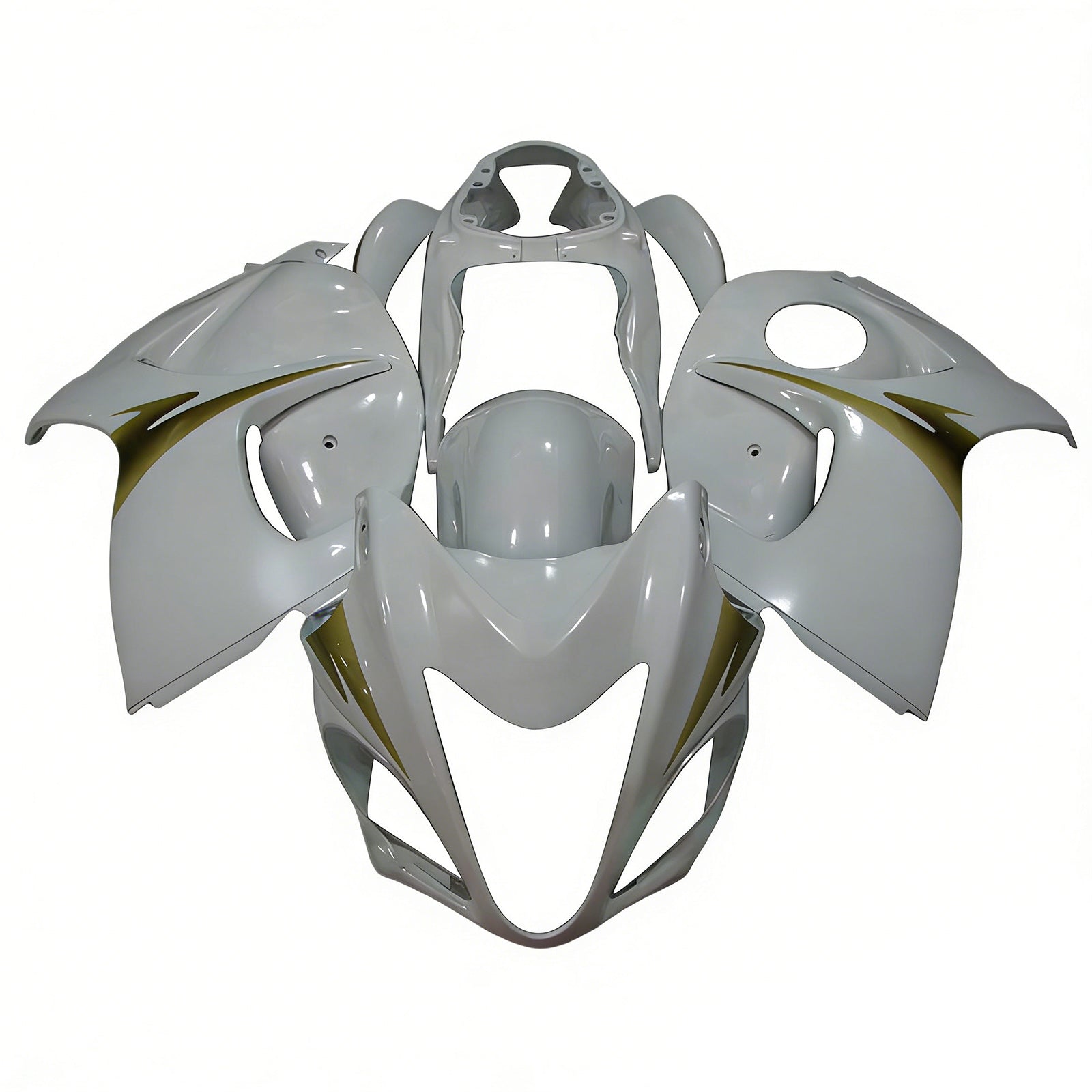 Amotopart Suzuki Hayabusa GSX1300R 2008-2020 페어링 키트 차체 플라스틱 ABS