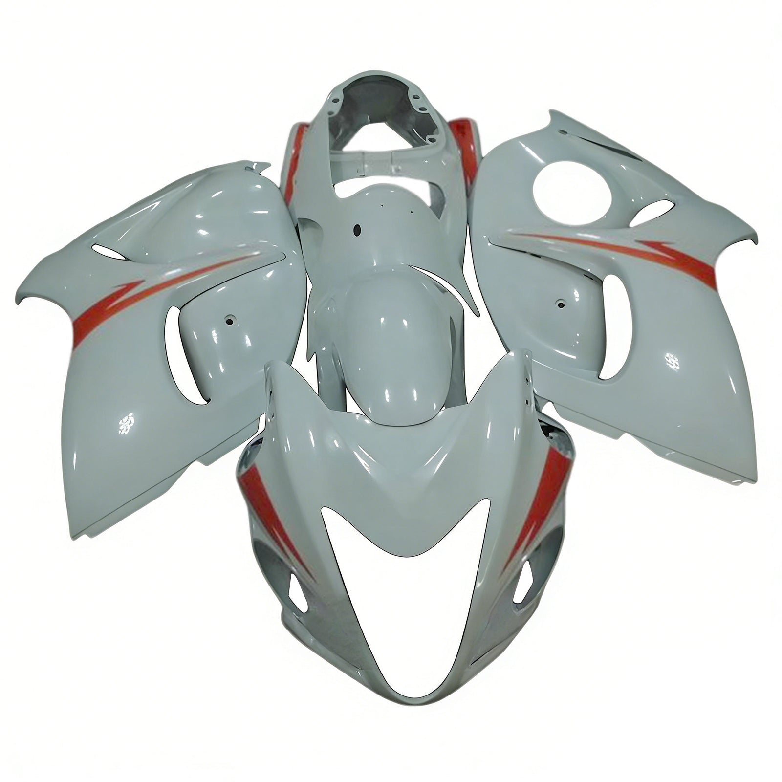 Amotopart Suzuki Hayabusa GSX1300R 2008-2020 페어링 키트 차체 플라스틱 ABS