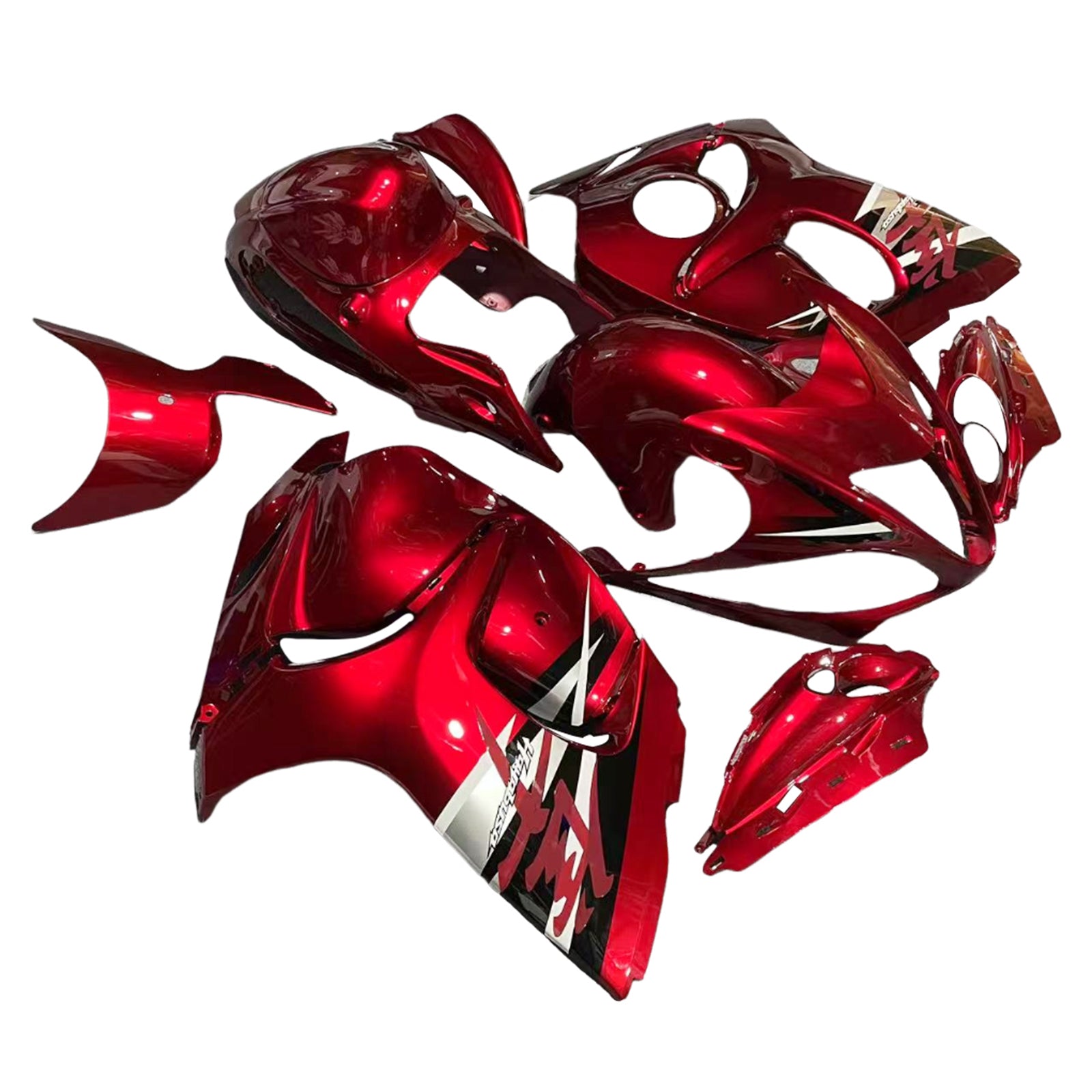 Amotopart Suzuki Hayabusa GSX1300R 2008-2020 Fairing Kit Bodywork Plastic ABS