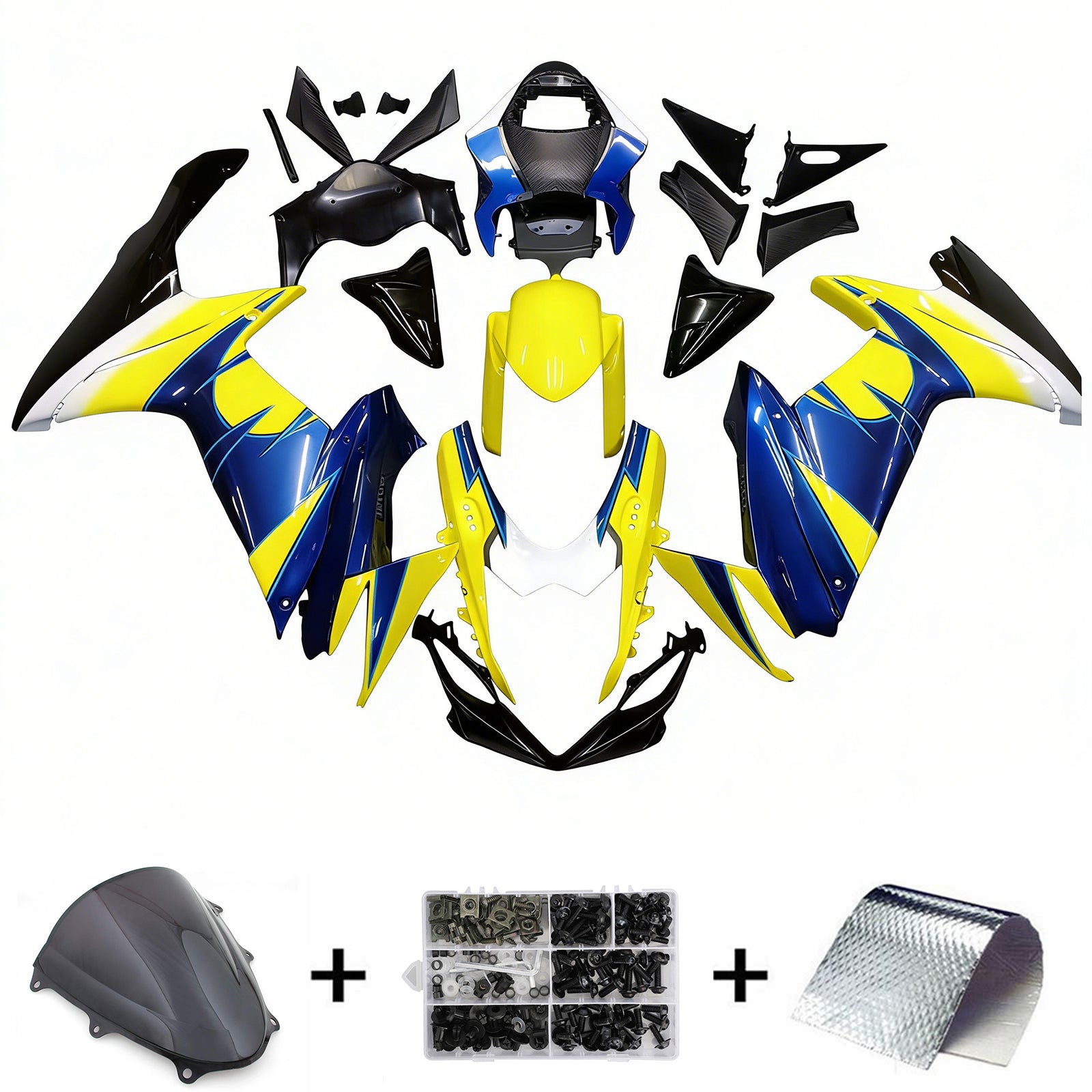 Injection Fairing Kit Bodywork Plastic For Suzuki GSXR600 GSXR750 2011-2026 K11