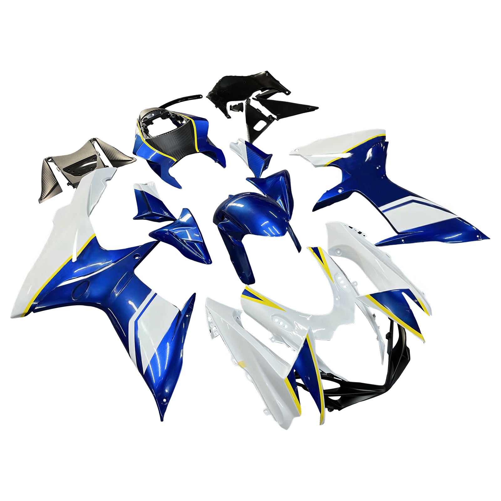 Fairings Plastics Suzuki GSXR 600/750 2011-2024 K11 Blue White Dunlop  Generic