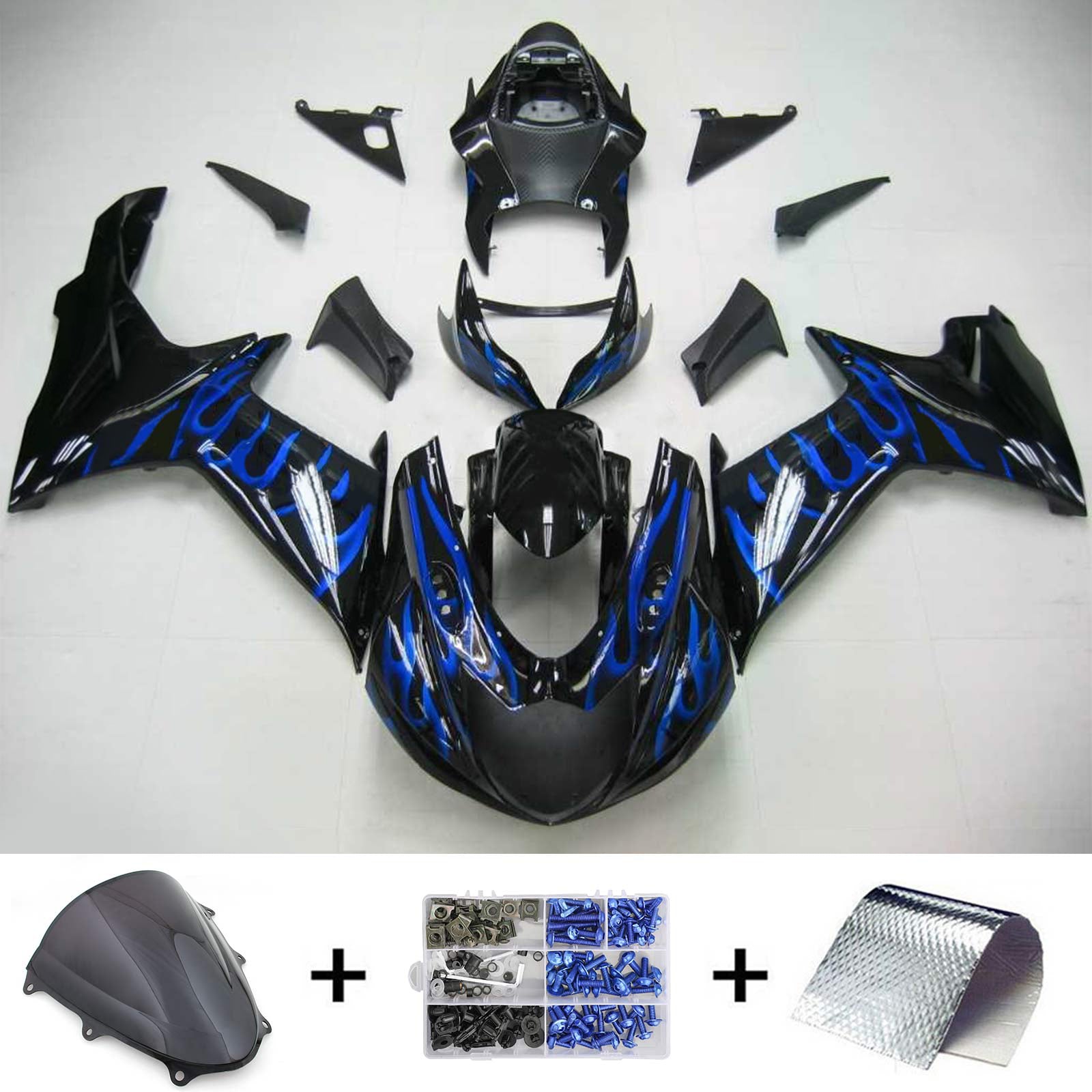 Suzuki GSXR 600/750 2011-2024 K11 Kit Carenado Carrocería Plástico ABS