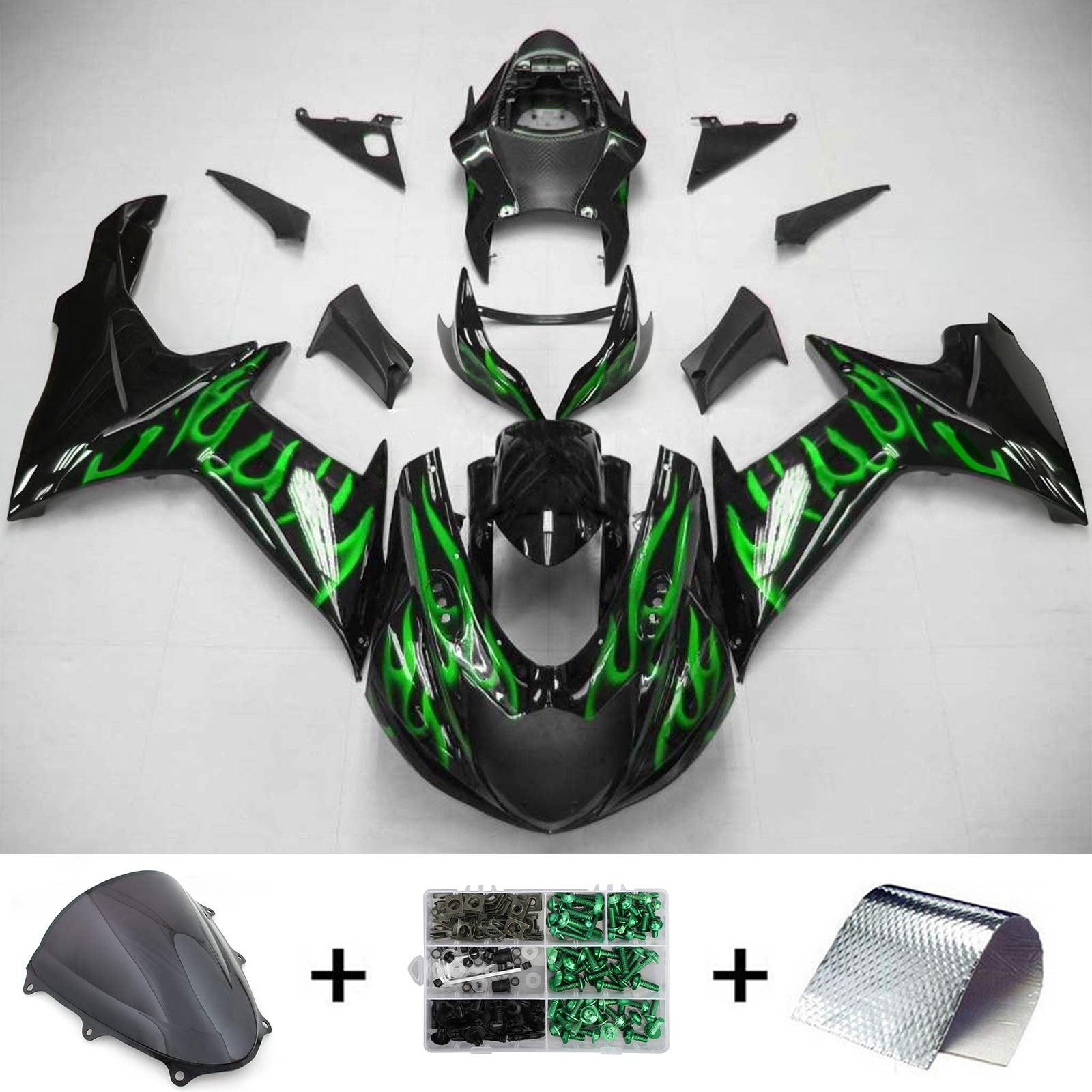 Suzuki GSXR 600/750 2011-2024 K11 Kit Carenado Carrocería Plástico ABS