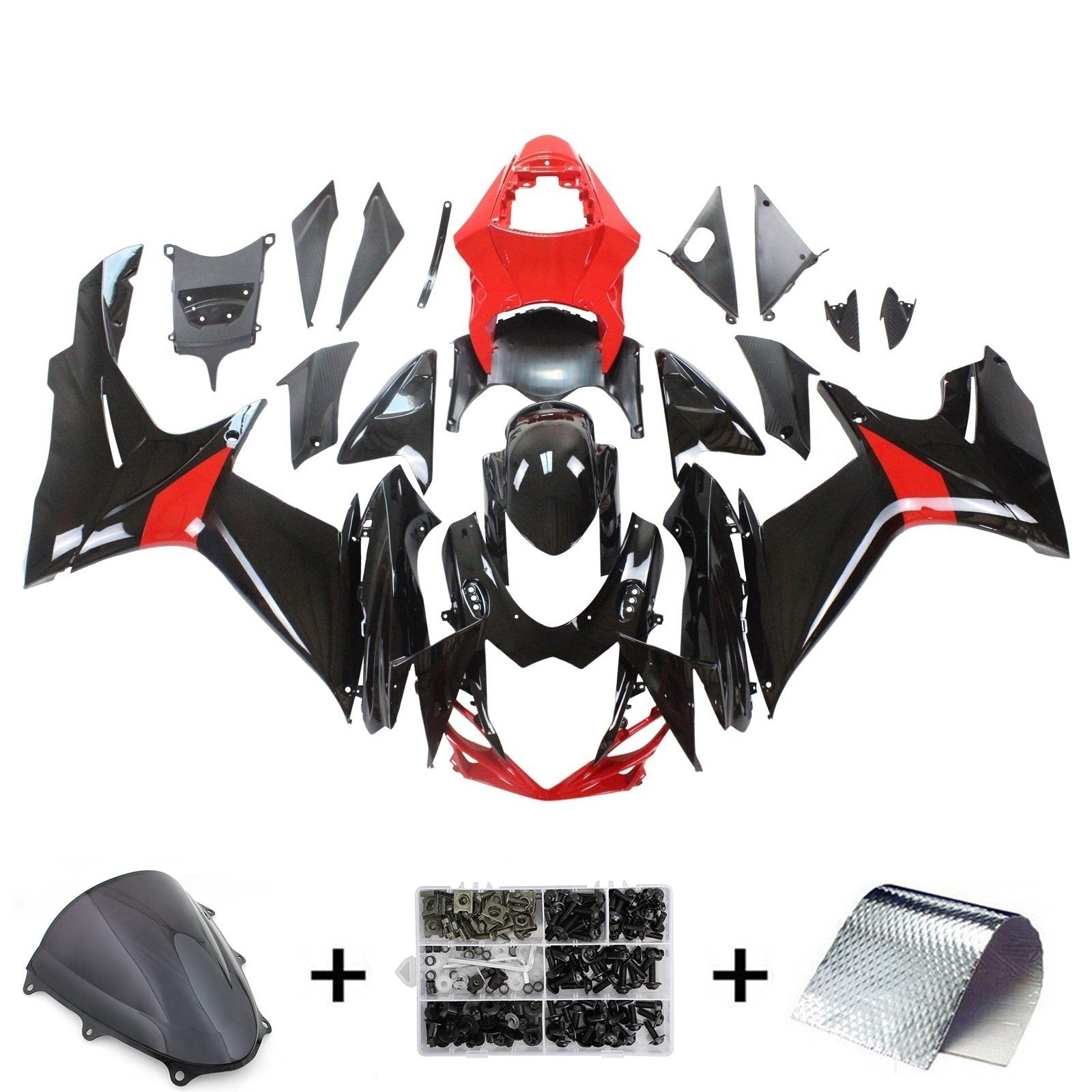 Suzuki GSXR 600/750 2011-2024 K11 Fairing Kit Bodywork Plastic ABS