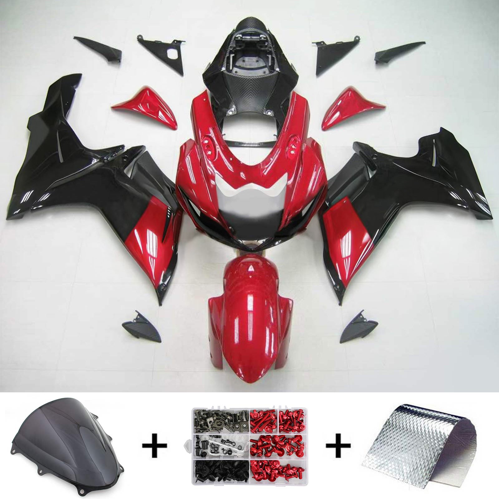 Suzuki GSXR 600/750 2011-2024 K11 Fairing Kit Bodywork Plastic ABS